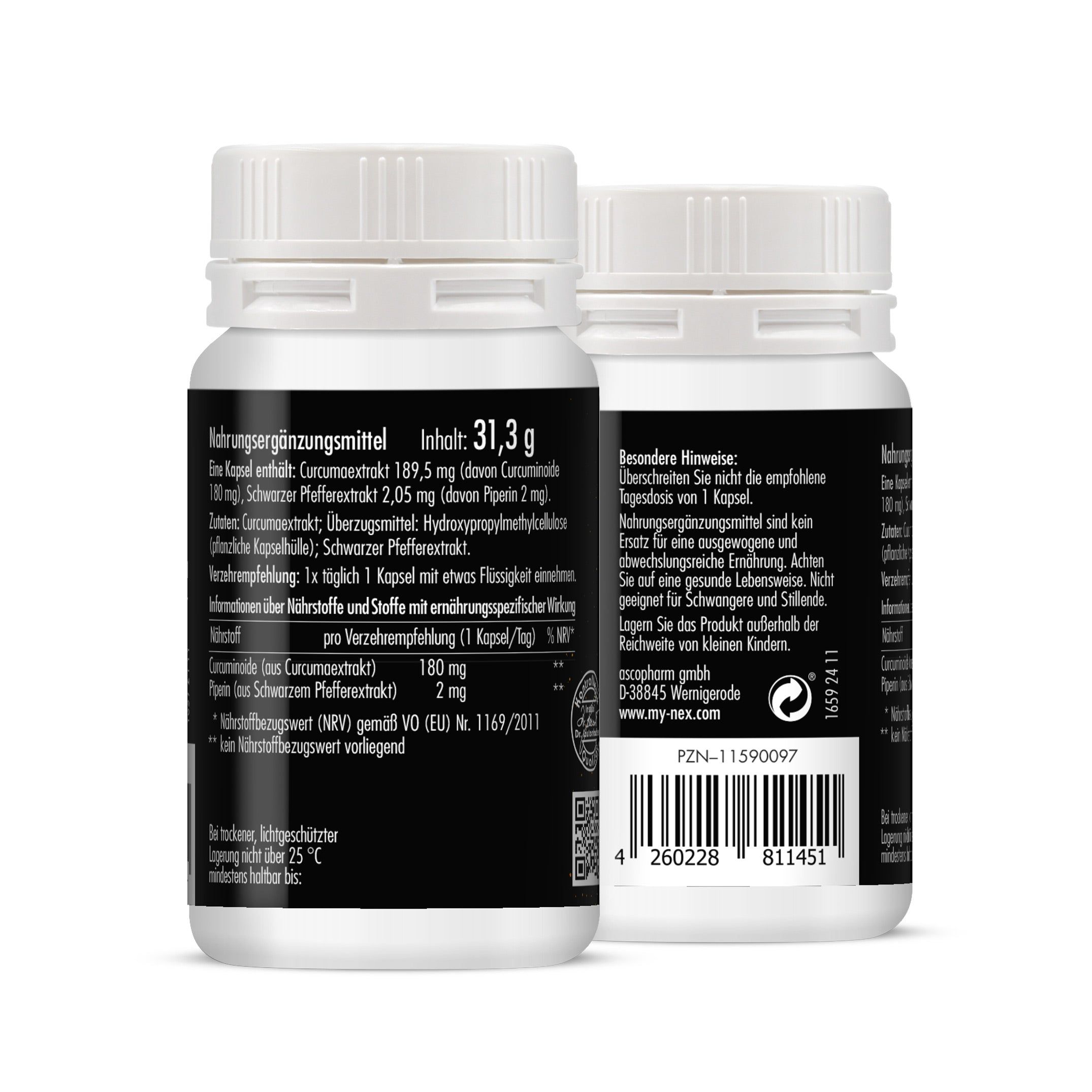 NEX Curcuma Pro Kapseln