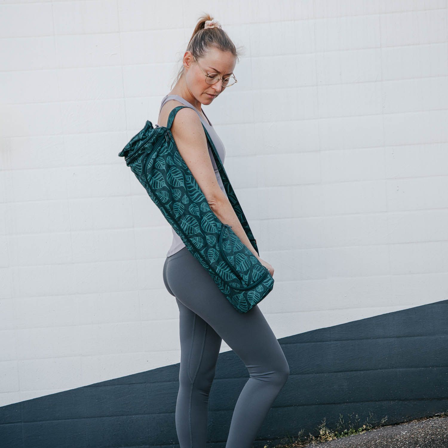 bodhi Maharaja Collection: Gemusterte Asana Bag Lotus