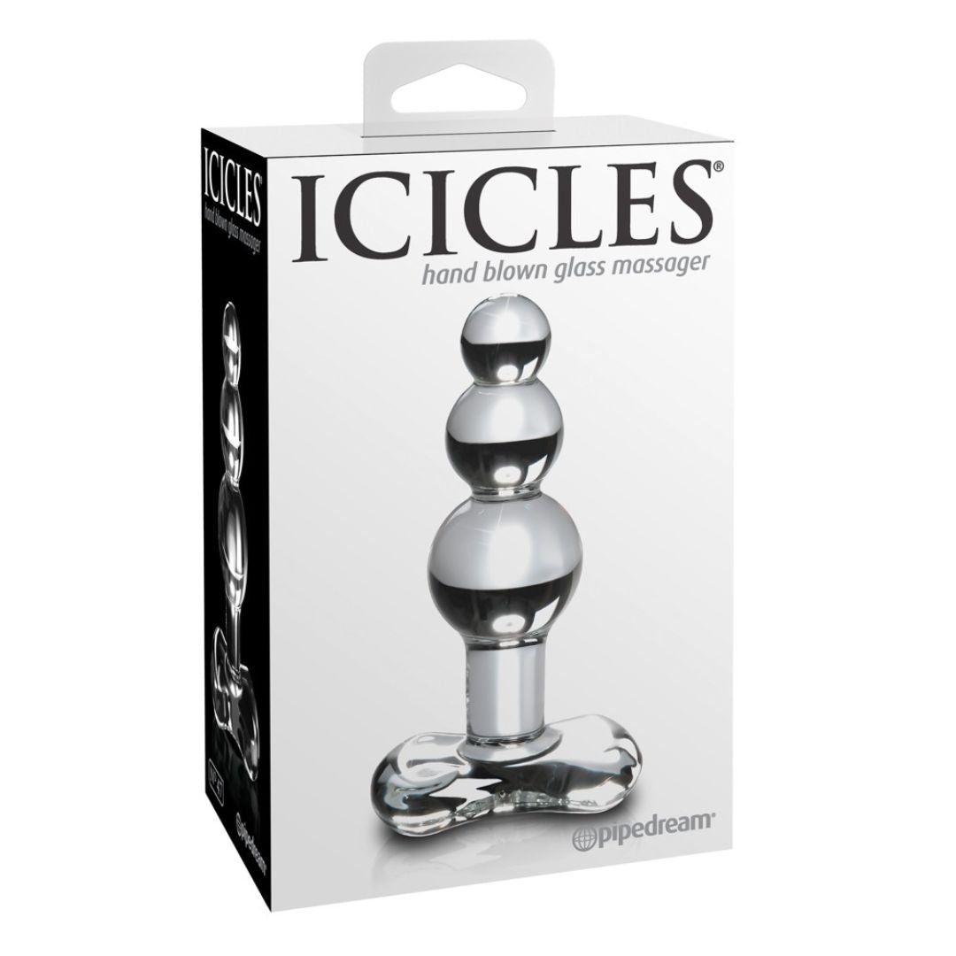 Glas-Plug „No. 47“ | Heiß- und Kalt-Stimulation | Icicles