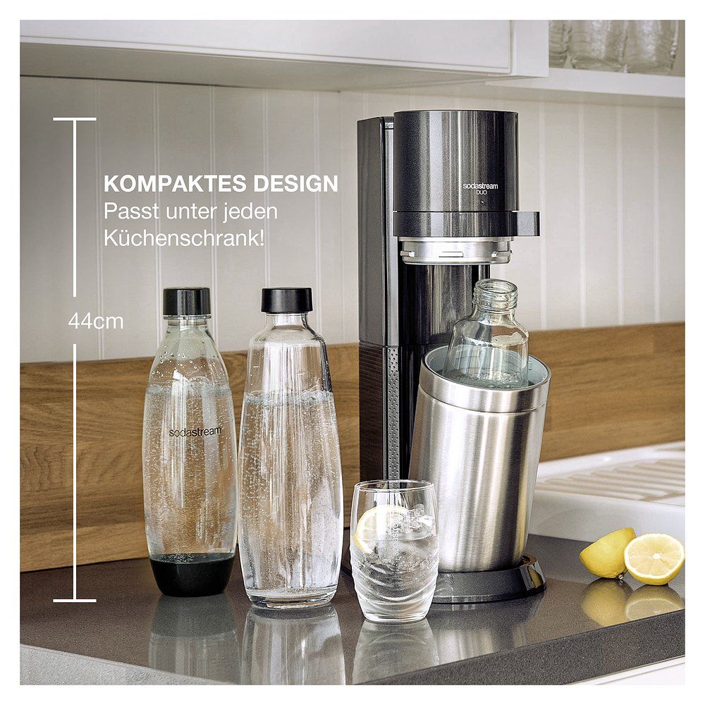 SodaStream DUO Titan Wassersprudler Umsteigerset