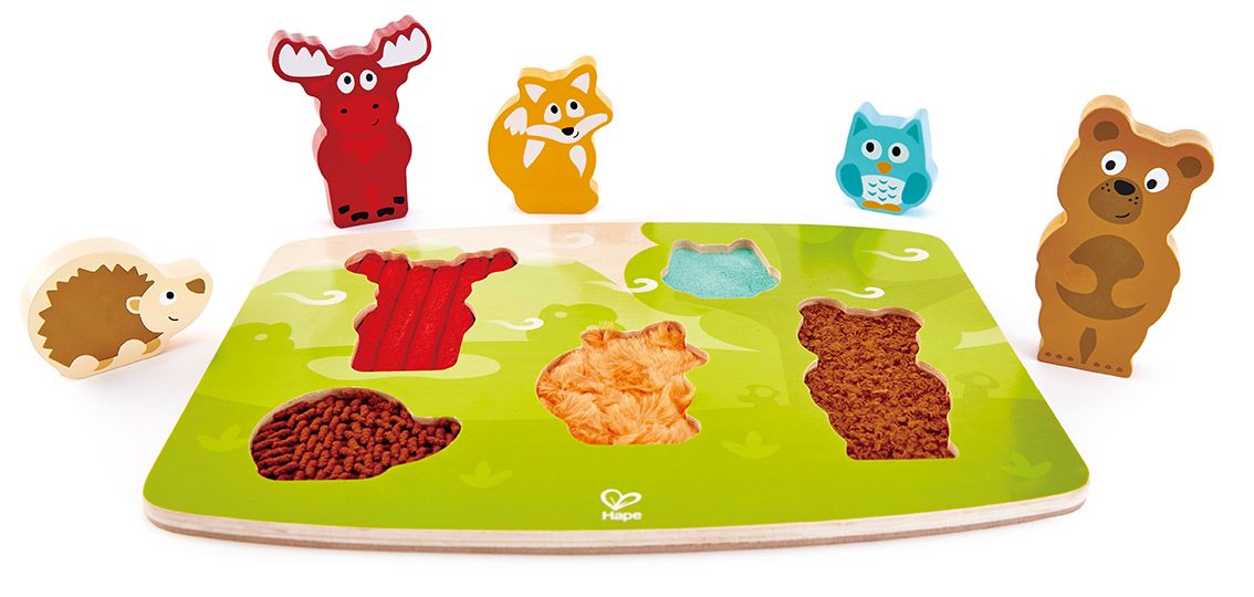 Hape Fühlpuzzle Waldtiere