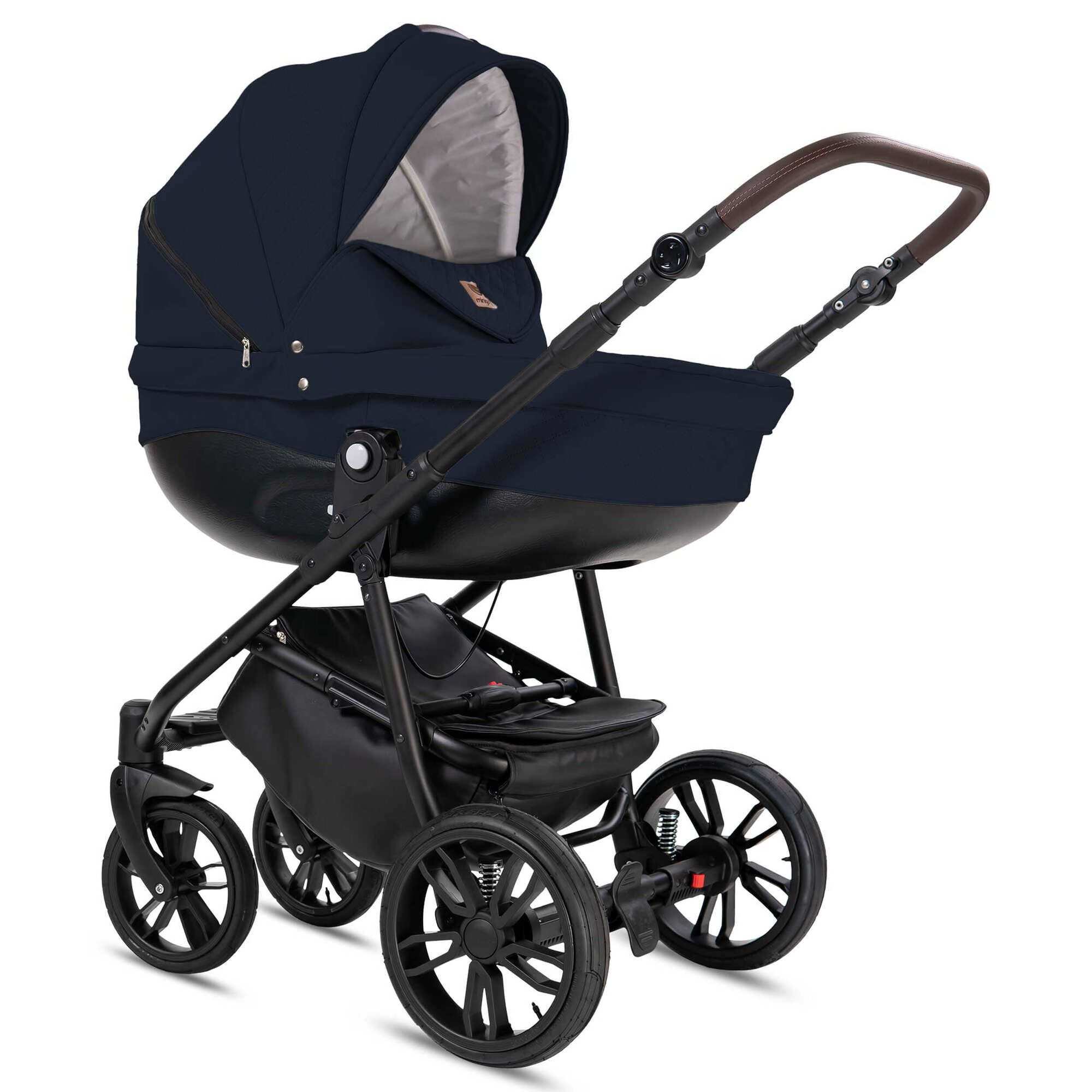 Friedrich Hugo Minigo Flow 2 in 1 Kombikinderwagen Luftreifen, Marine