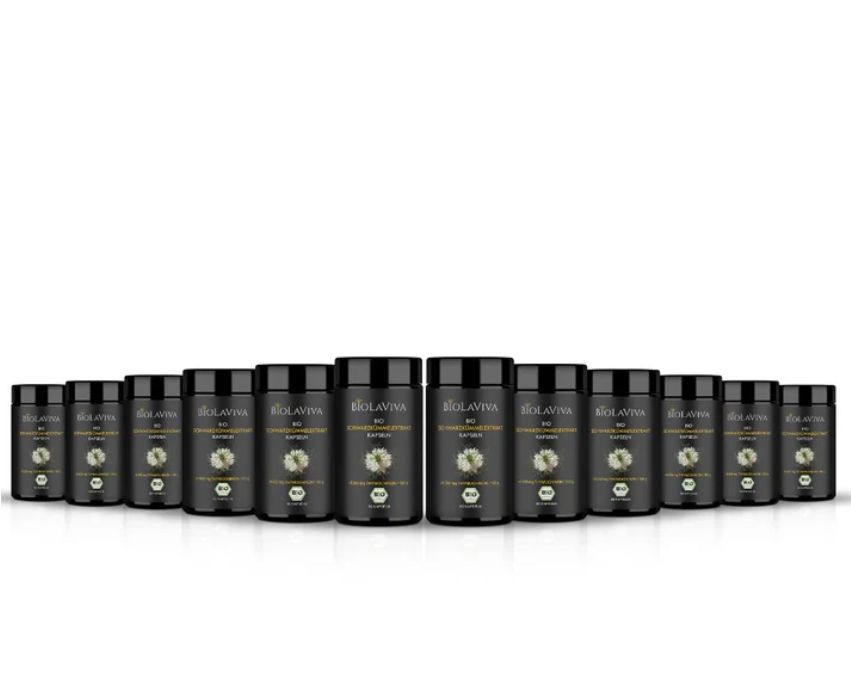 BIOLAVIVA BIO-Schwarzkümmel-Extrakt Kapseln mit 5.000mg Thymochinon