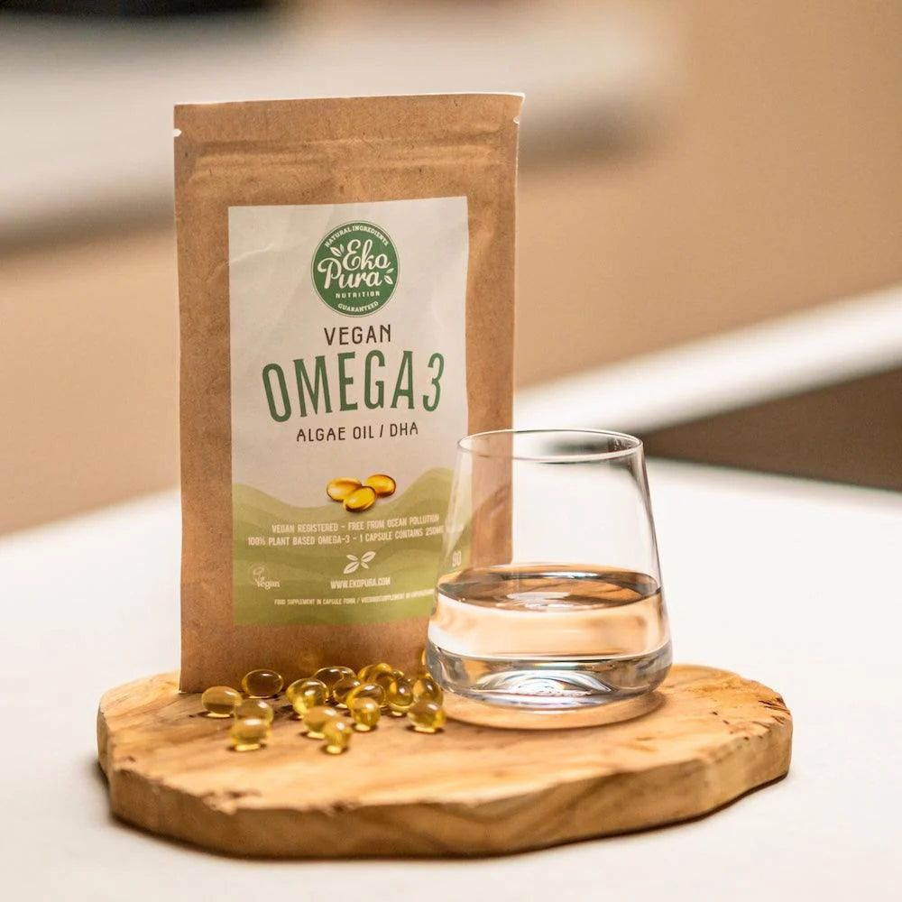 Ekopura Nutrition Veganes Omega 3 Algenöl - Drops