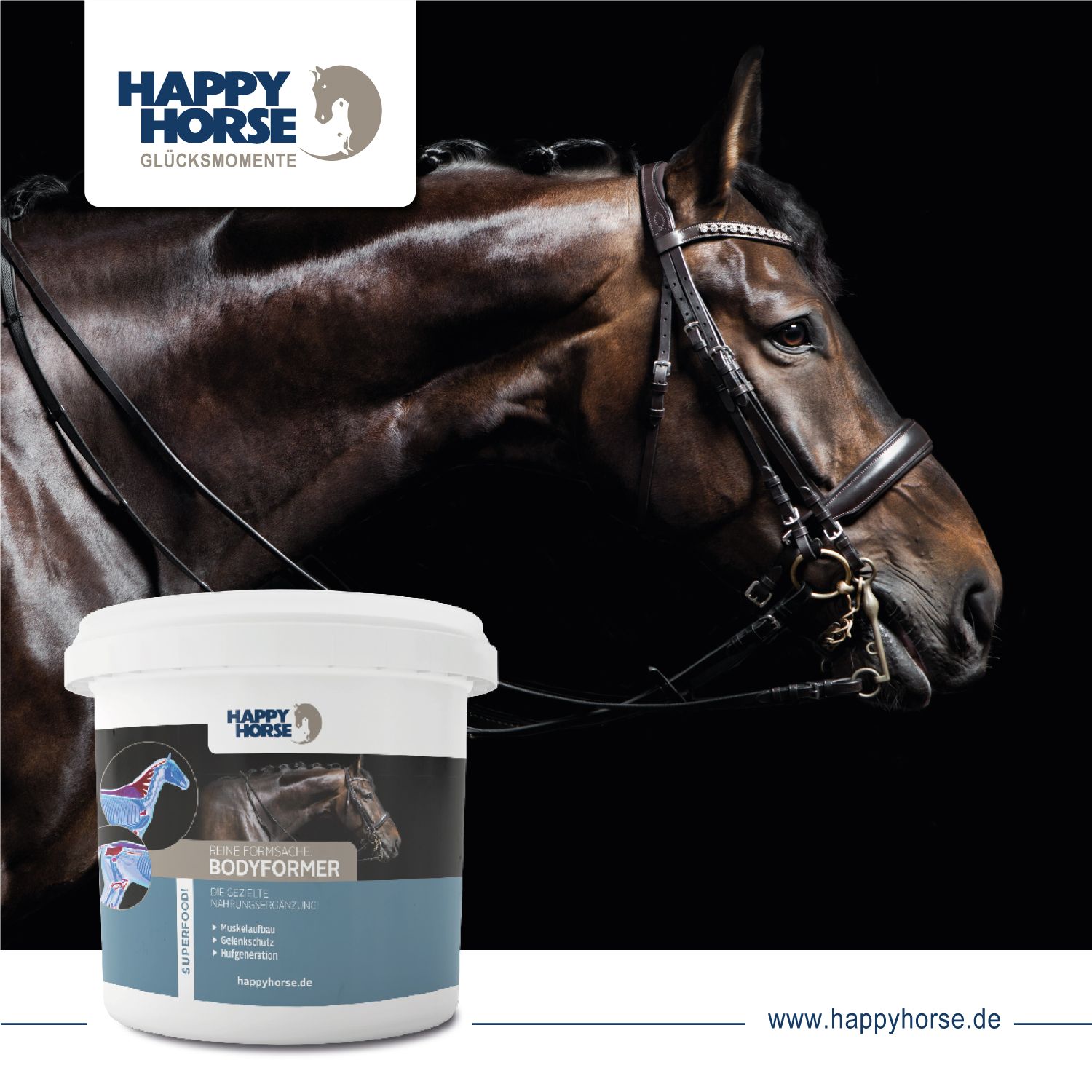 Happy Horse Bodyformer 1500 g Pulver