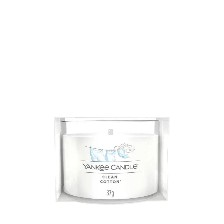 Yankee Candle Clean Cotton Signature - Votive 37 g