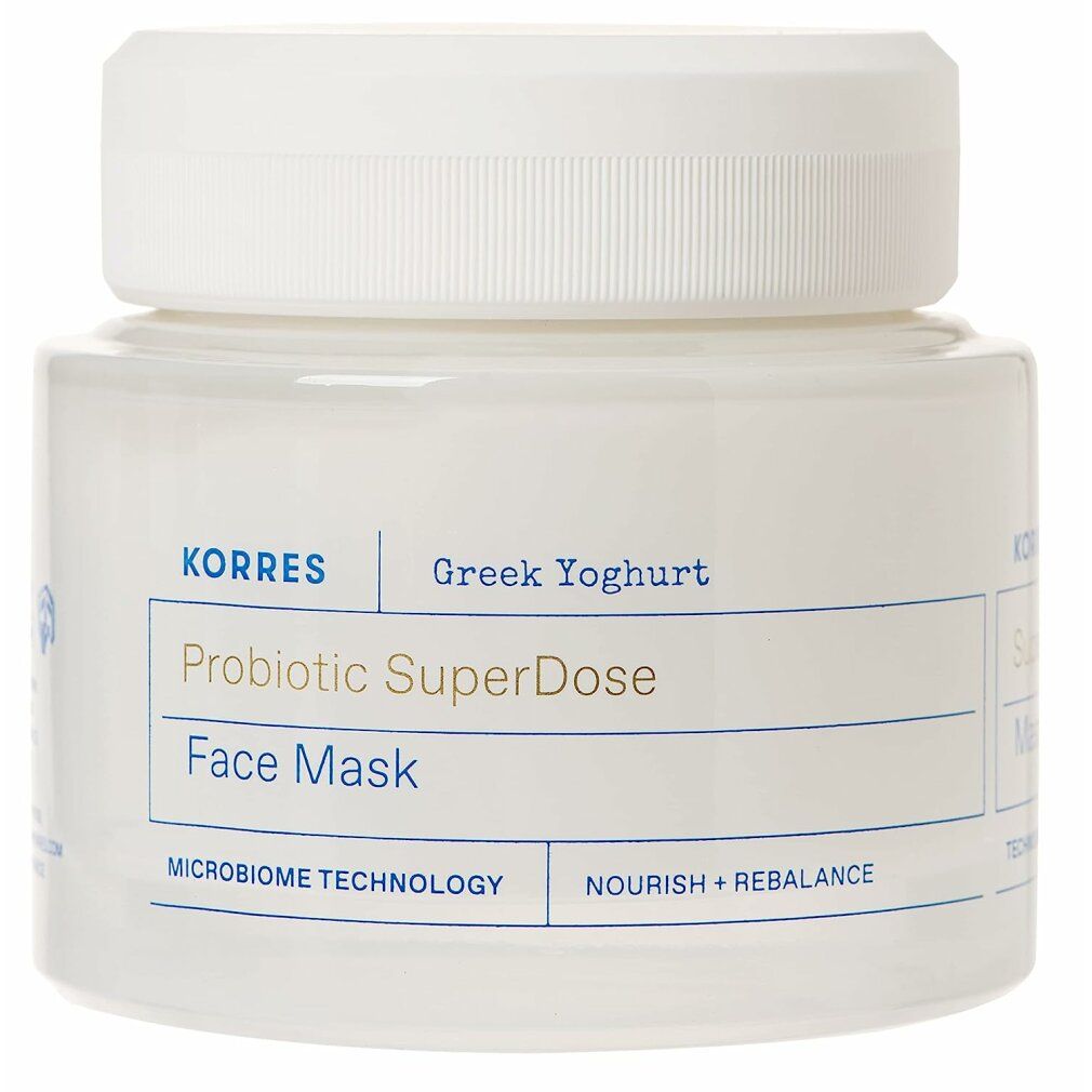 KORRES Greek Yoghurt Probiotische Gesichtsmaske, 100ml.