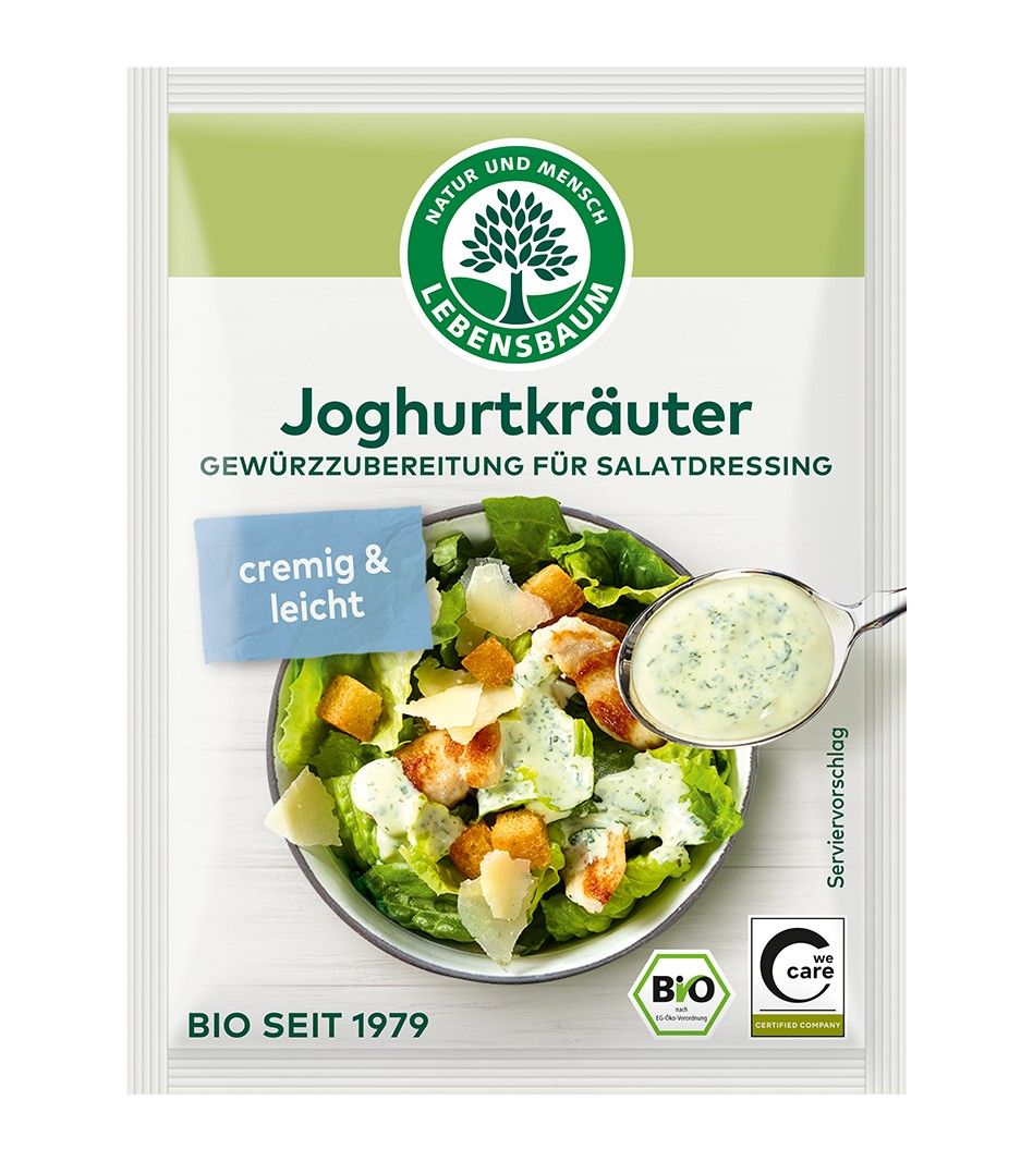 Bio Salatdressing Joghurt-Kräuter 15 g