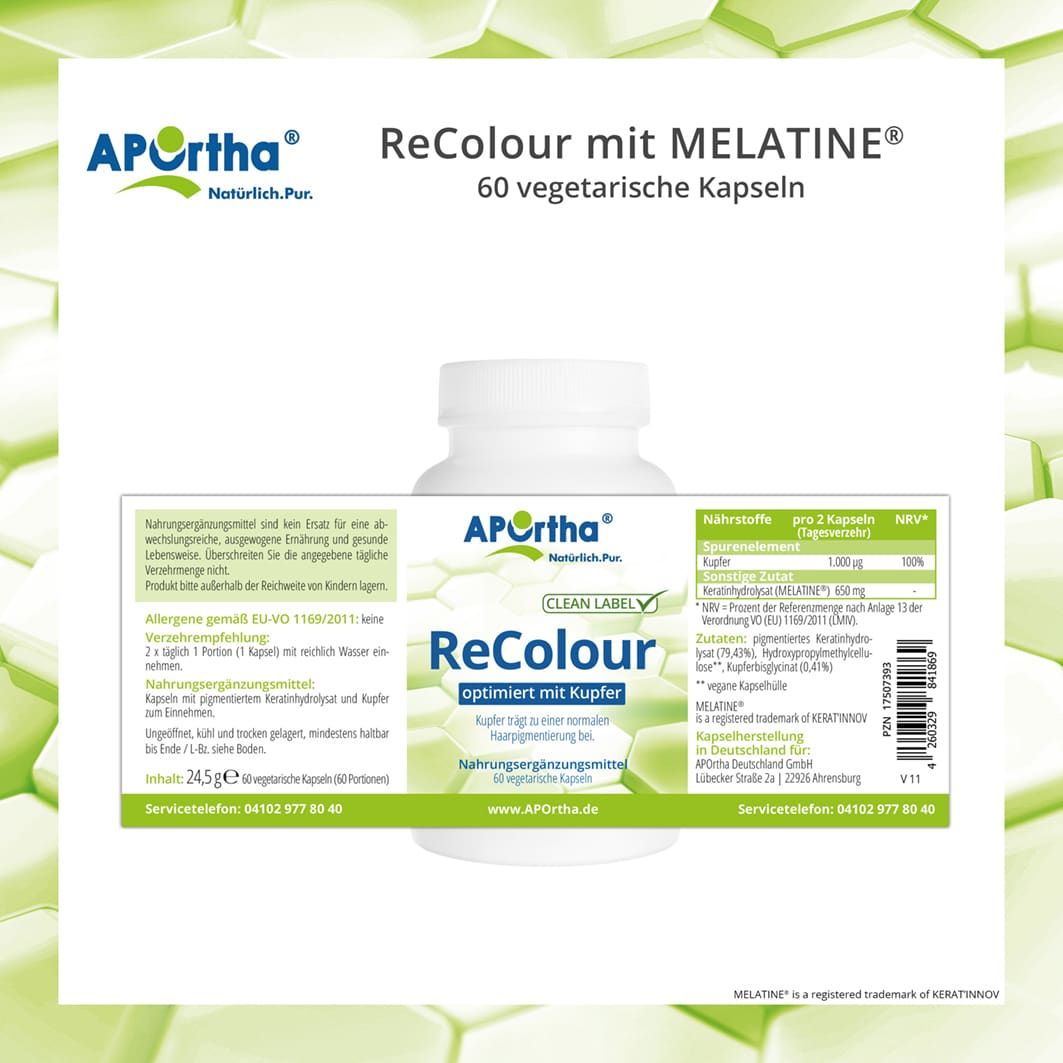 APOrtha® ReColour MELATINE® Kapseln