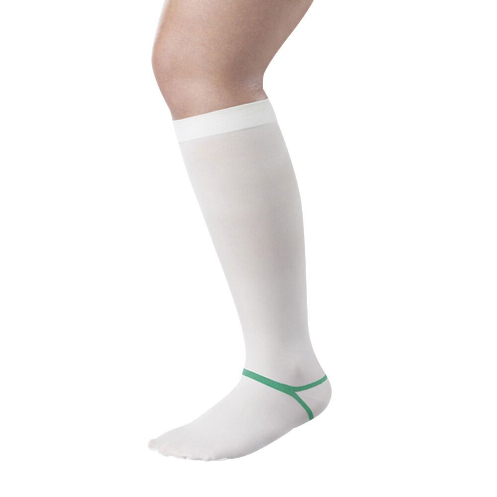 Juzo Ulcer Pro Set Ulcus cruris Kompressions-Kniestrümpfe, 2x Unterziehstrümpfe 1x Überziehstrumpf