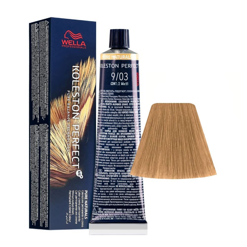 Wella Koleston Perfect Me+ 9/03 - Colore per Capelli 60ml
