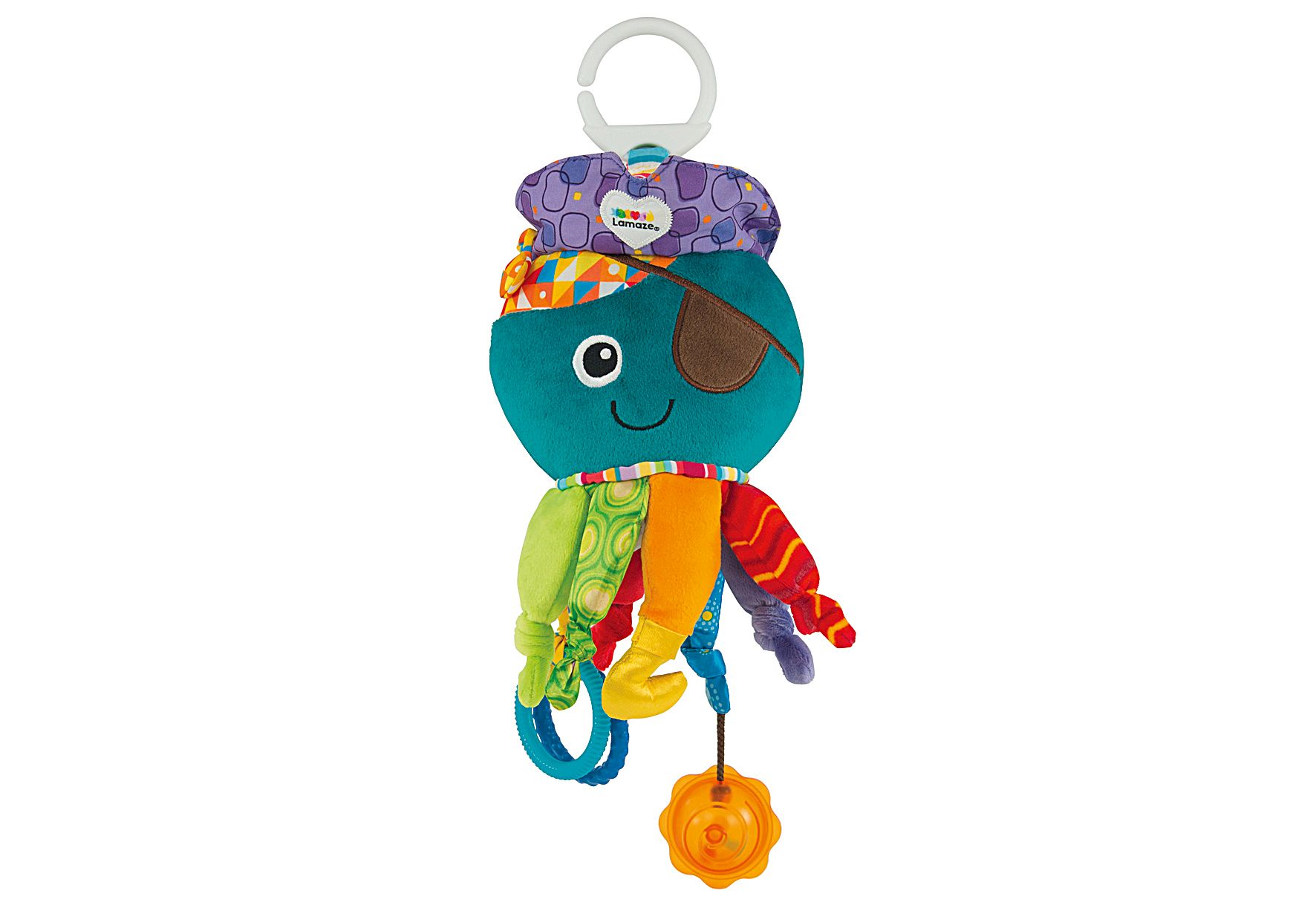 LAMAZE Clip & Go Captain Calamari - die Piratenkrake