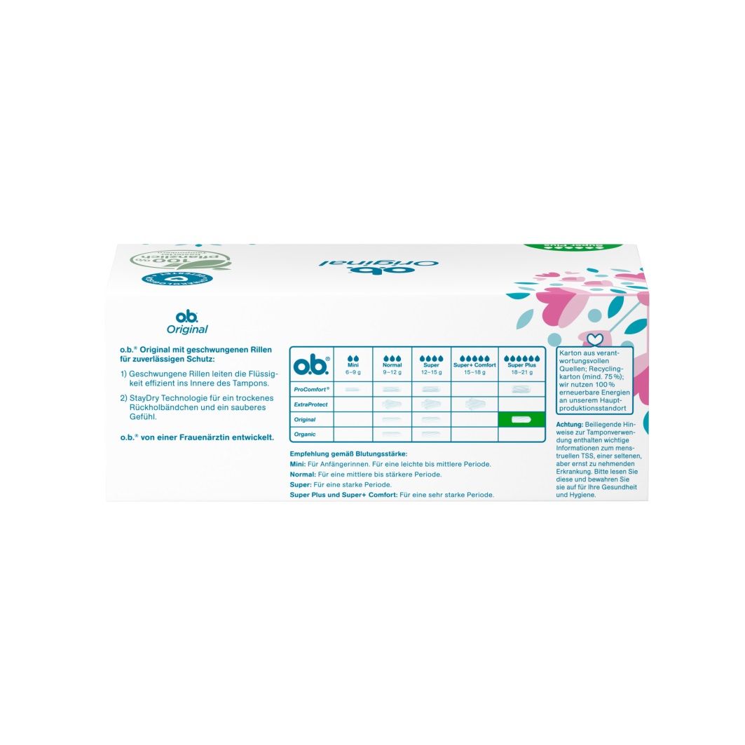 O.B. - Tampons "Super Plus Original"