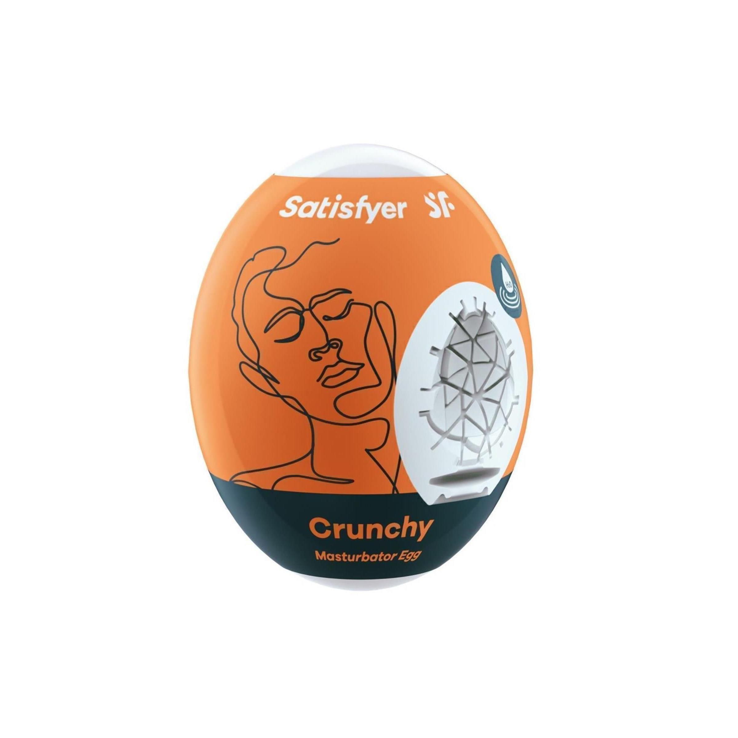 Satisfyer Men Masturbator Egg Single Bubble 1 St