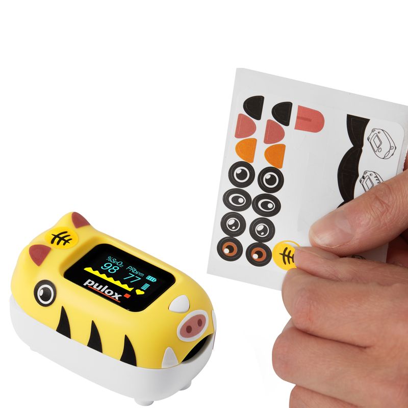 pulox Po-210B Kinder Fingerpulsoximeter