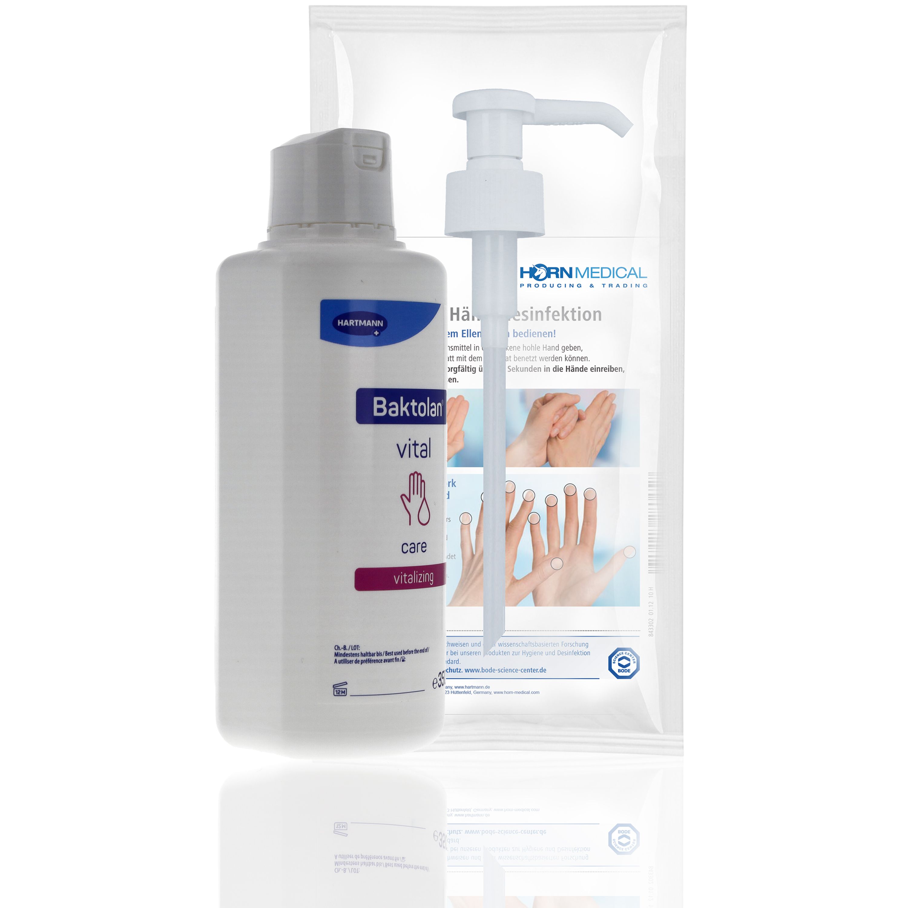 Baktolan vital durchblutungsförderndes Hydrogel inkl. Horn Medical Dosierpumpe