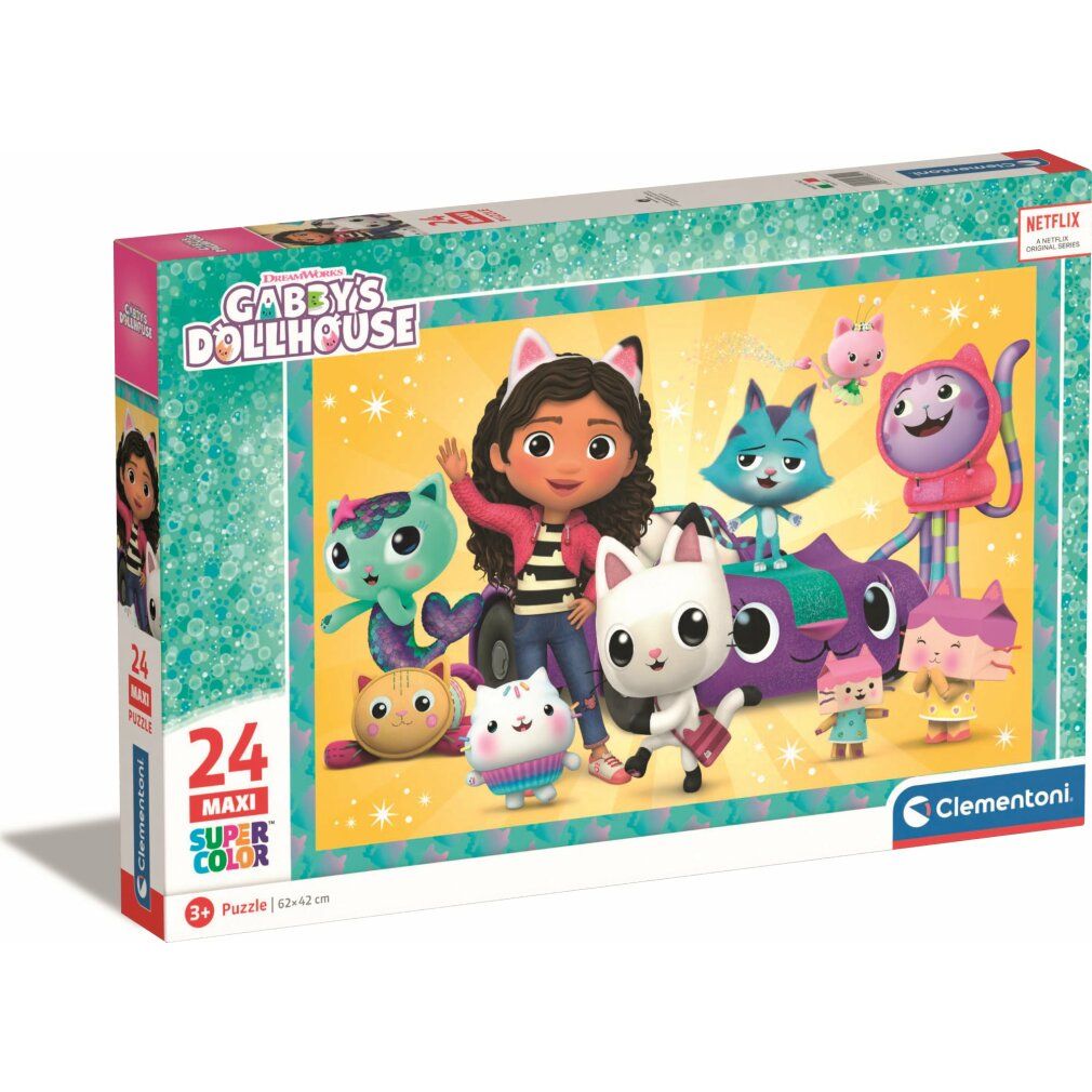 24 Teile Maxi-Puzzle - Gabys Puppenhaus