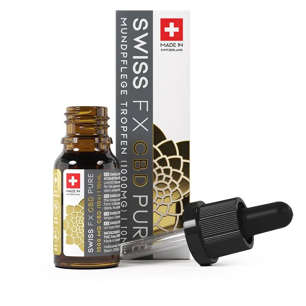 Swiss FX CBD Öl Pure 10% 1 ml