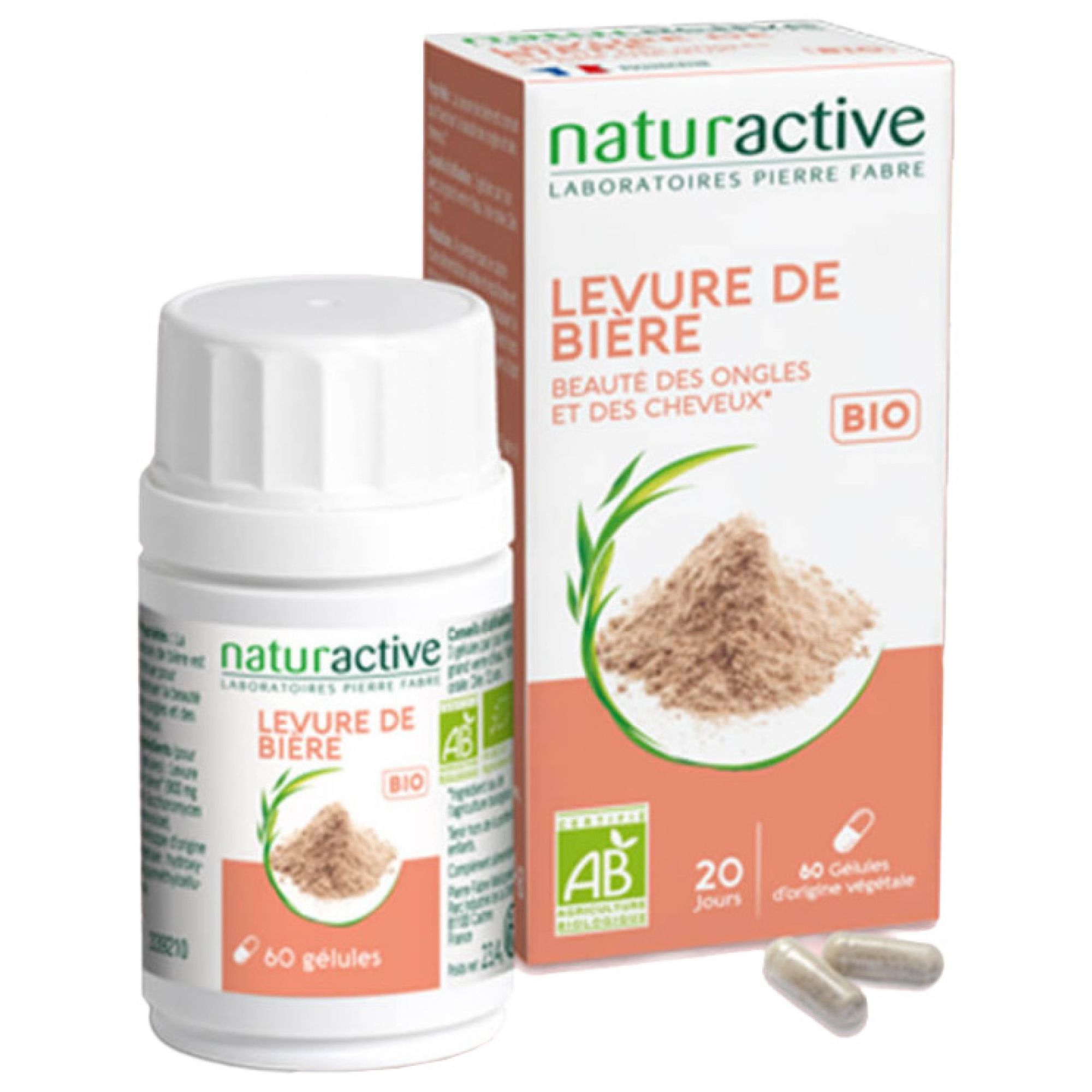 Naturactive Bio-Bierhefe 60 Kapseln 5,1x5x10,6 cm