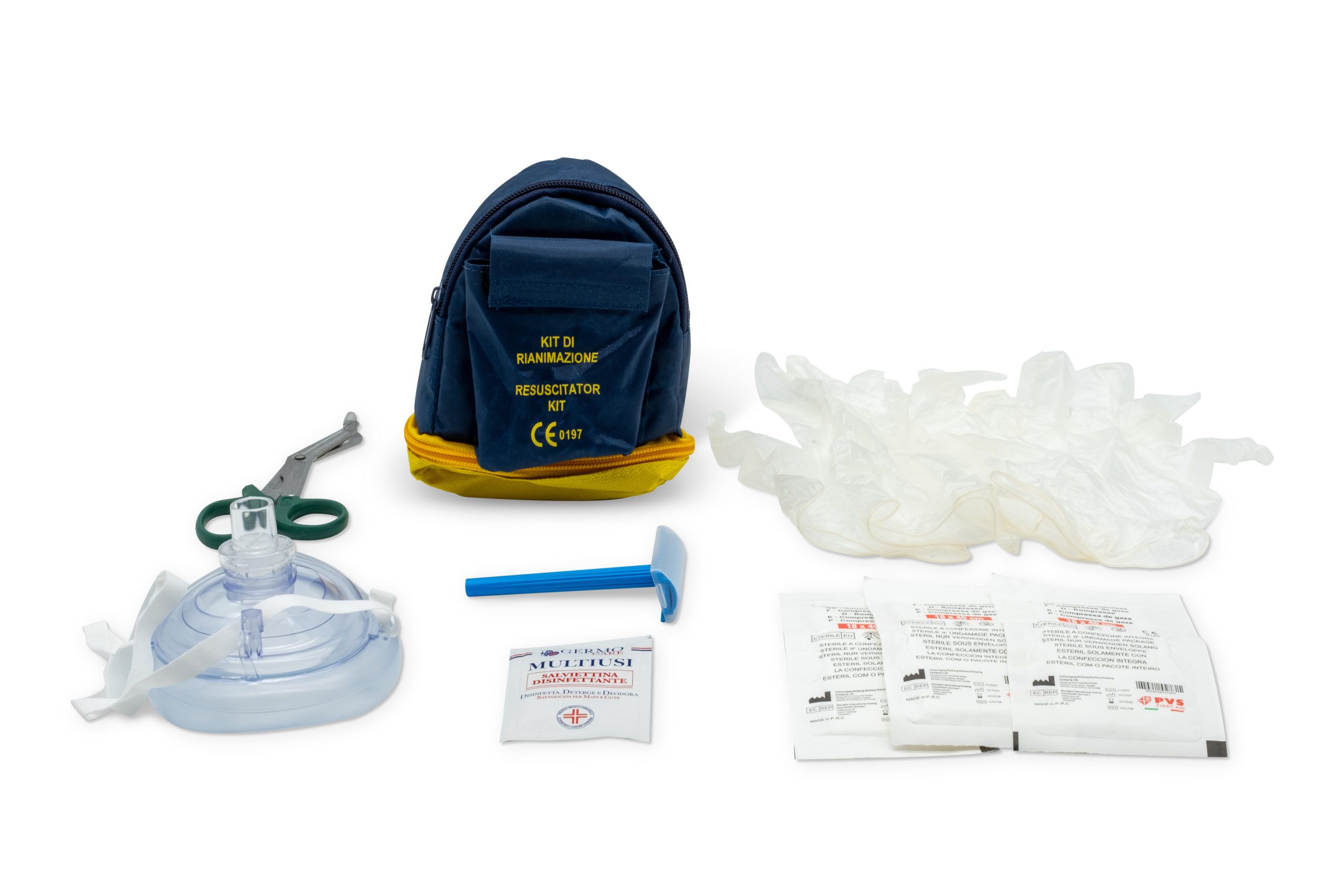 Kit accessori per defibrillatore