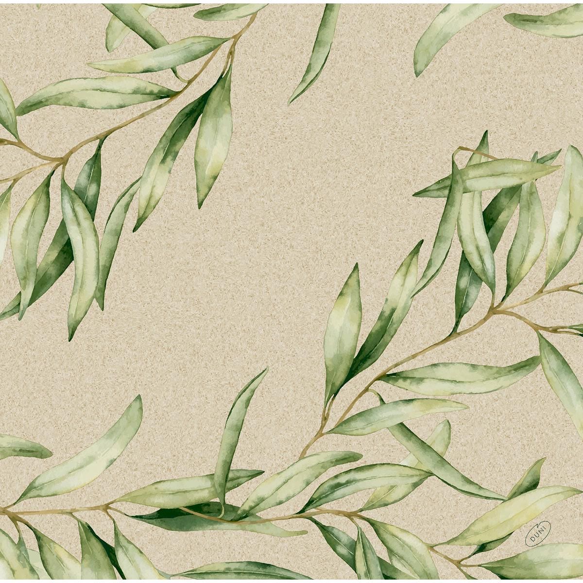 Dunisoft-Servietten 40 x 1/4 Falz Foliage 8640 St Tücher
