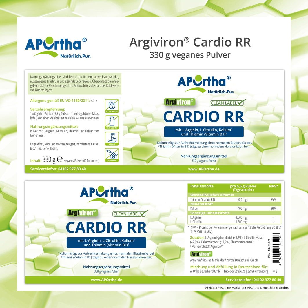 APOrtha® Argiviron® Cardio RR - Pulver