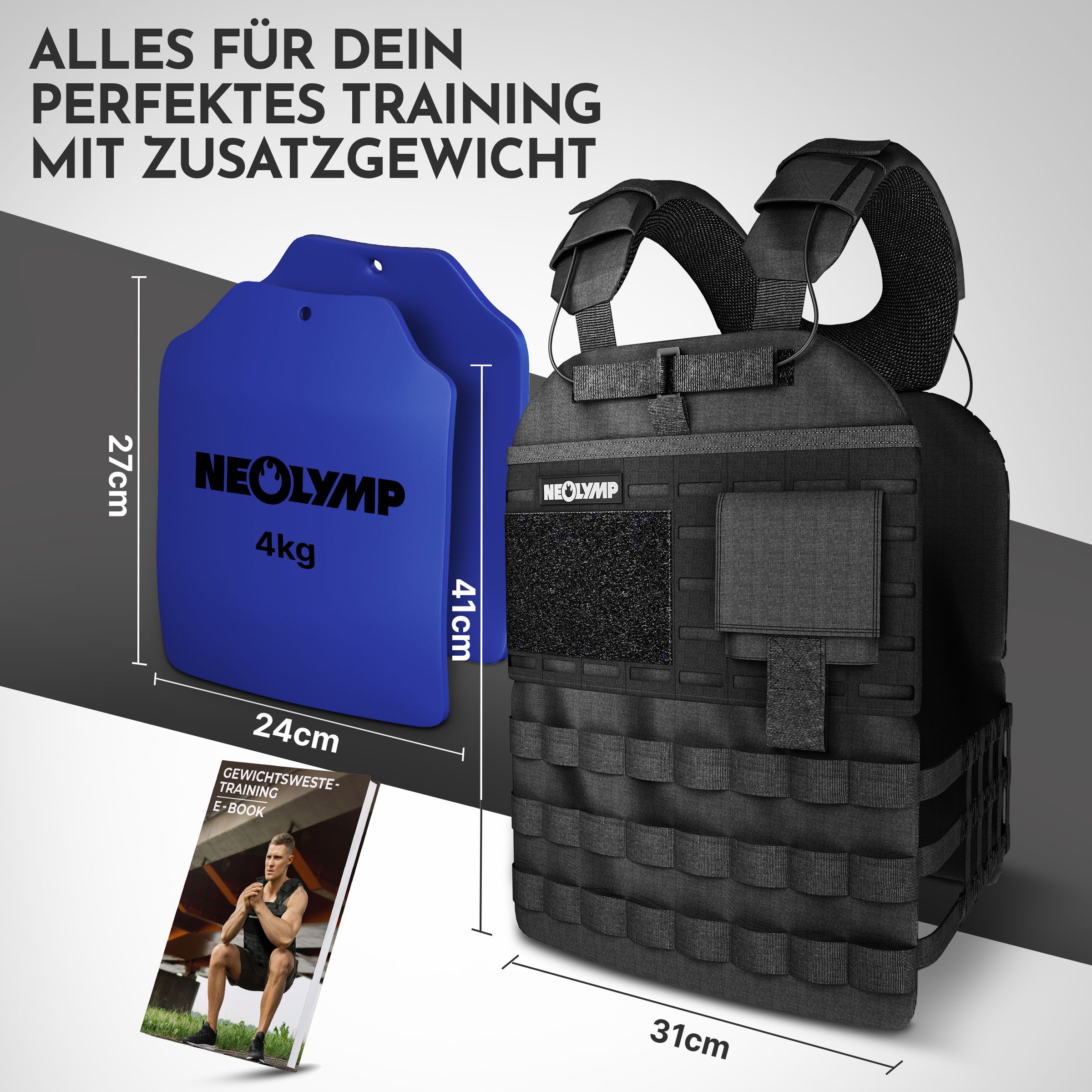 NEOLYMP Gewichtsweste 20 KG