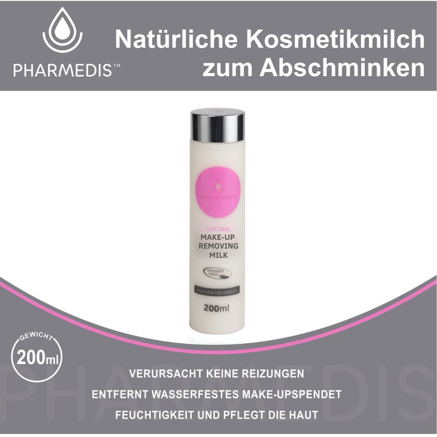 Natürliche Reinigungsmilch Kropla Zdrowia
