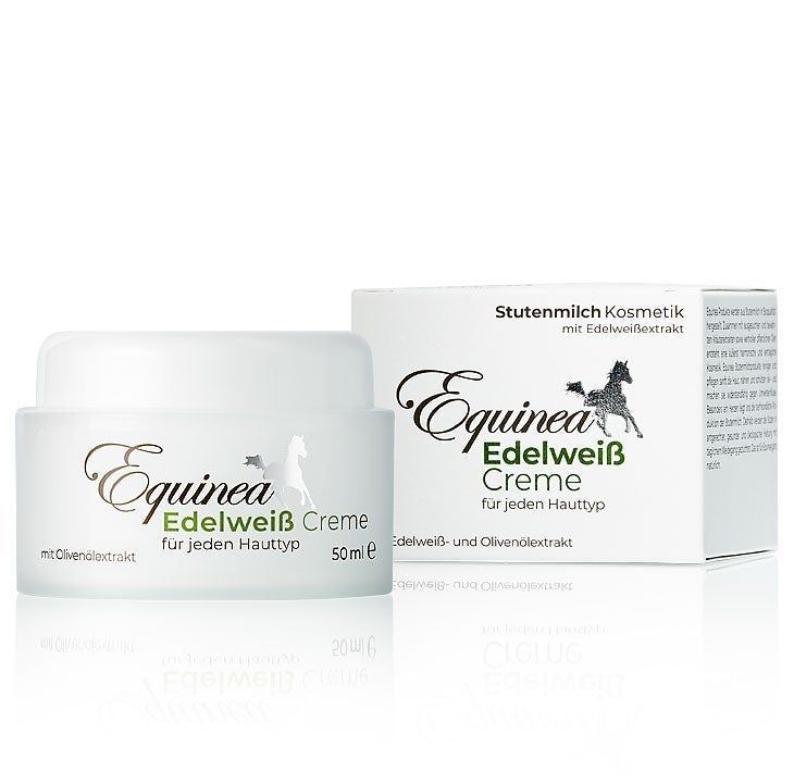 Equinea Edelweißcreme mit Edelweiß- und Olivenölextrakt