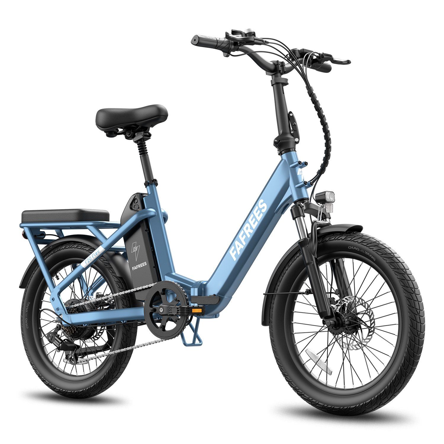 FAFREES F20 Flex E-Bike für Pendler mit 36V 20Ah Akku / 100 km Reichweite