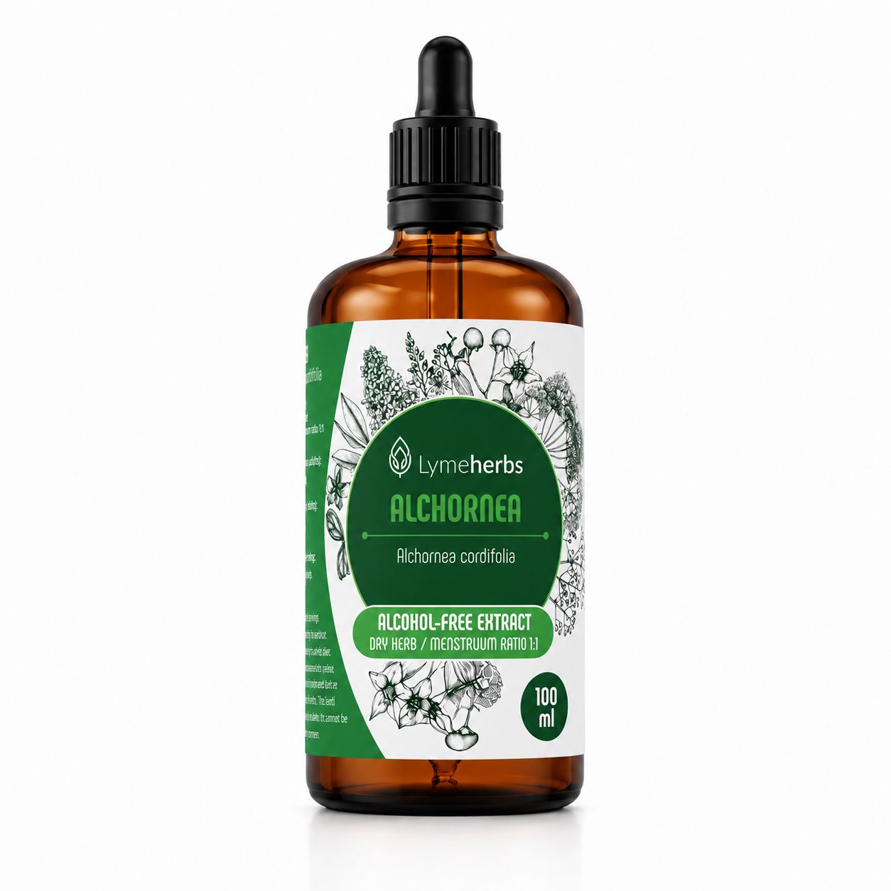 Lymeherbs Alchornea Estratto Senza Alcool 1:1