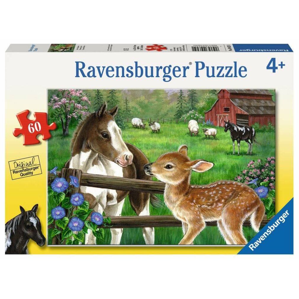 ravensburger Das Hengst- und Fohlenpuzzle 60 Teile