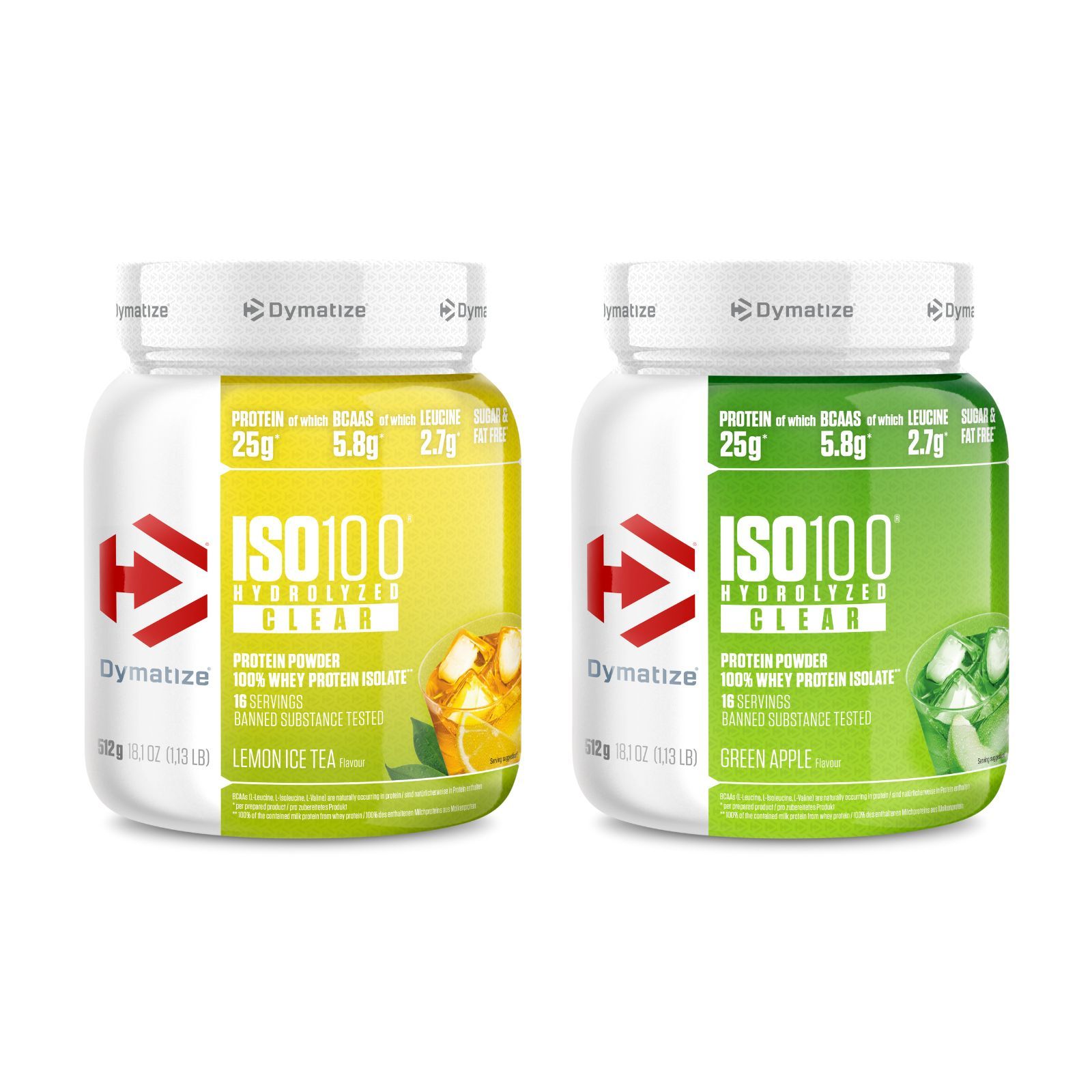 DYMATIZE ISO 100 Hydrolyzed Clear Whey Protein