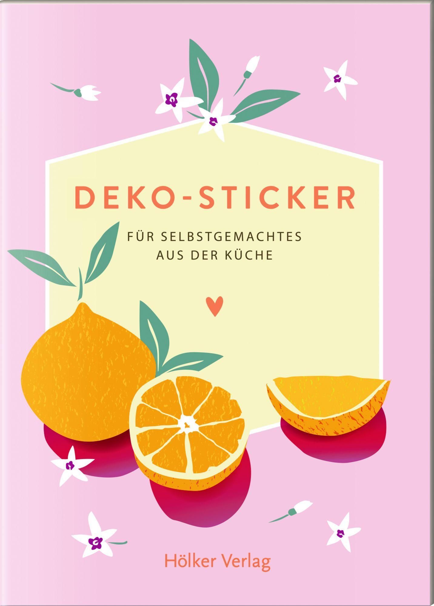 Deko-Sticker - Orangen Für Selbstgemachtes aus der Küche