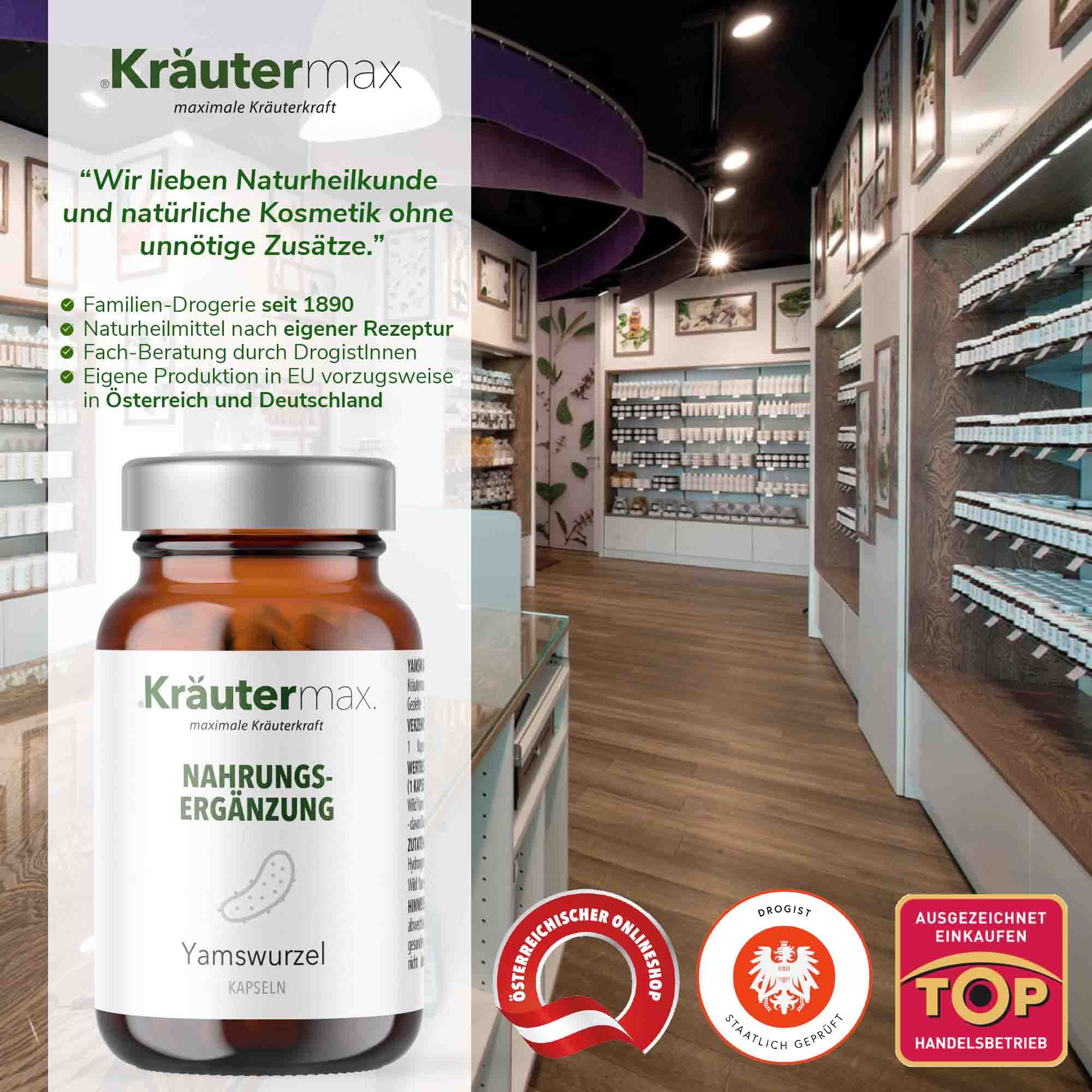 Kräutermax Yamswurzel Kapseln