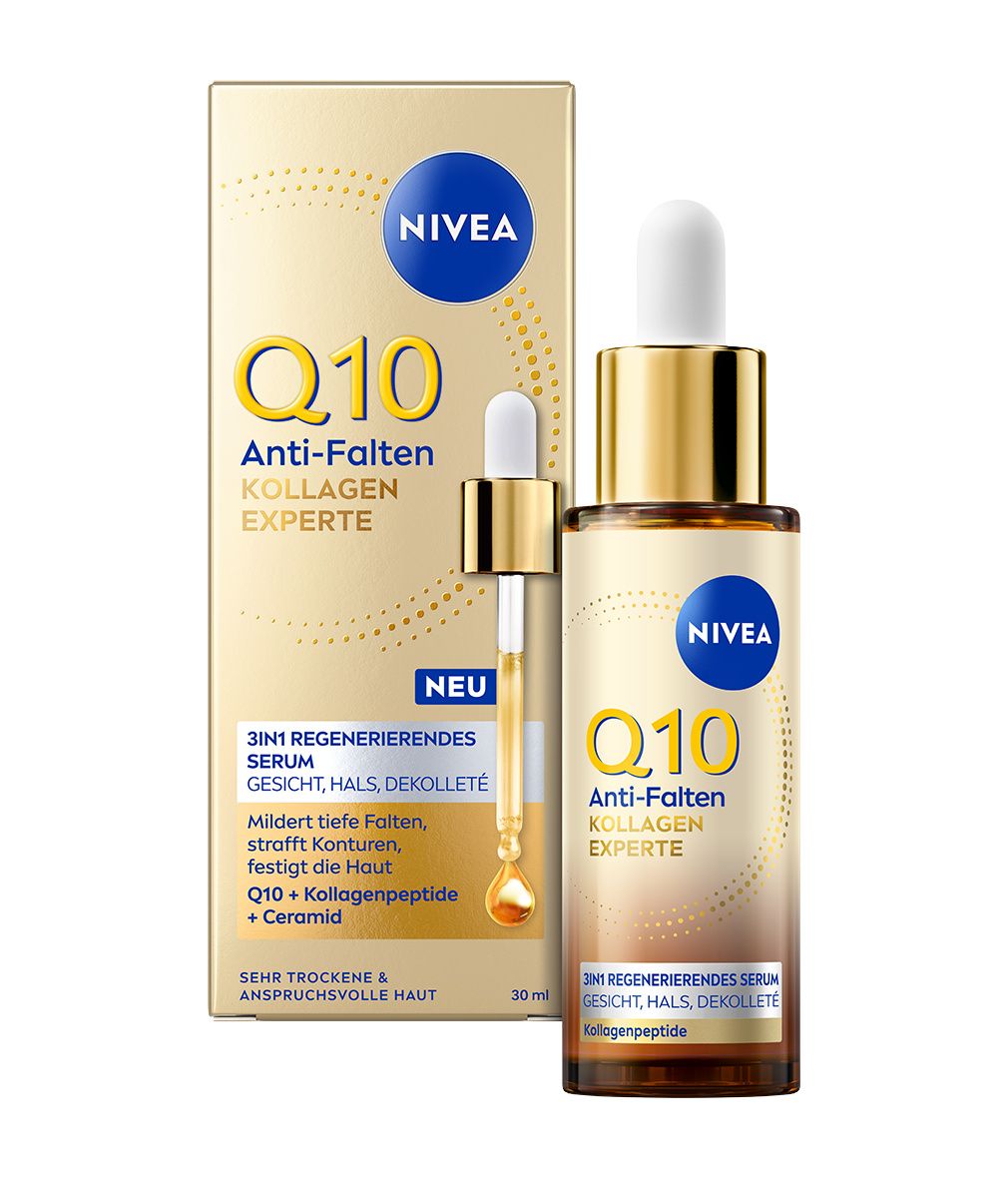 Nivea Q10 Anti-Falten Kollagen Expert 3in1 Regeneriendes Serum 30 ml