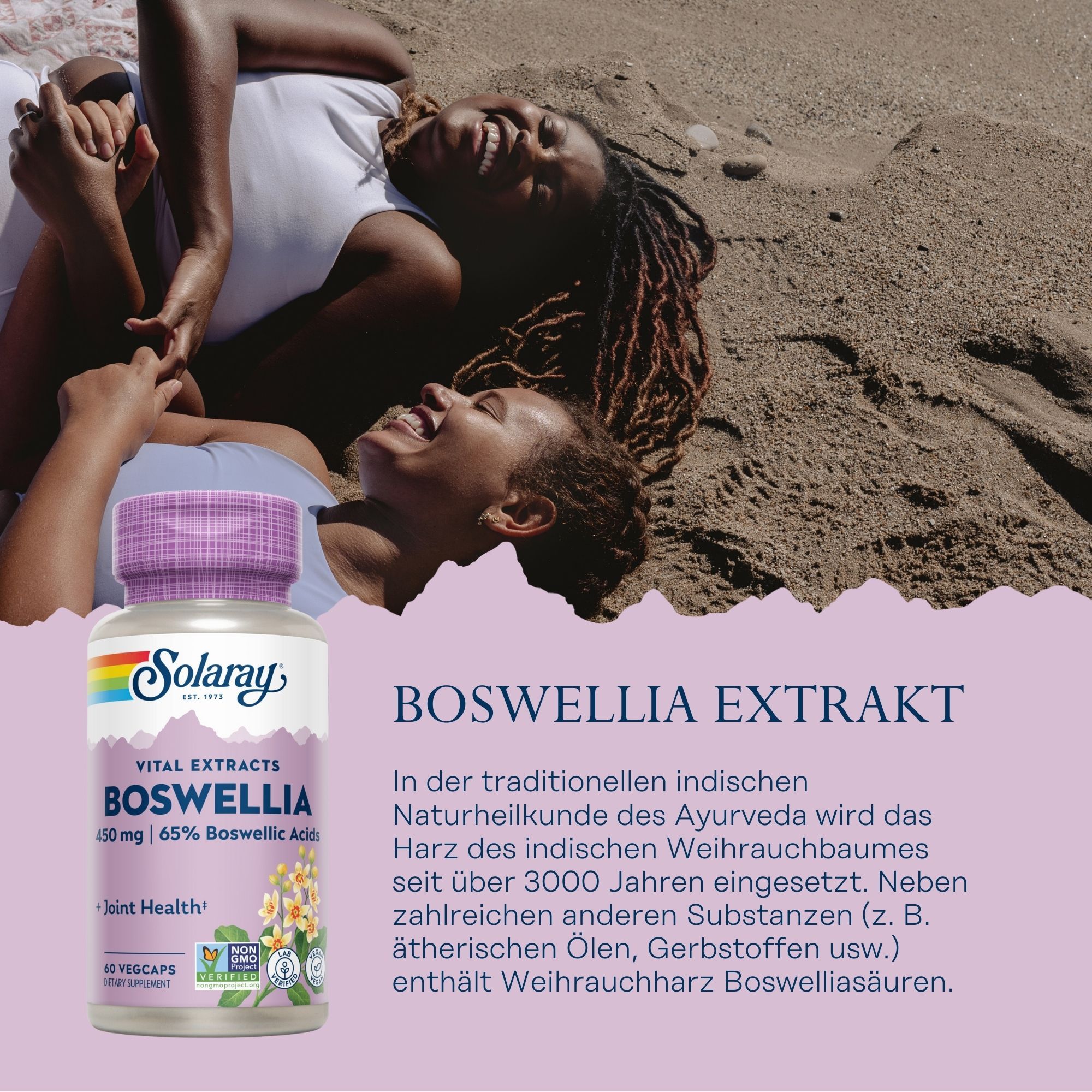 Solaray Boswellia Extrakt 450 mg (Weihrauch)