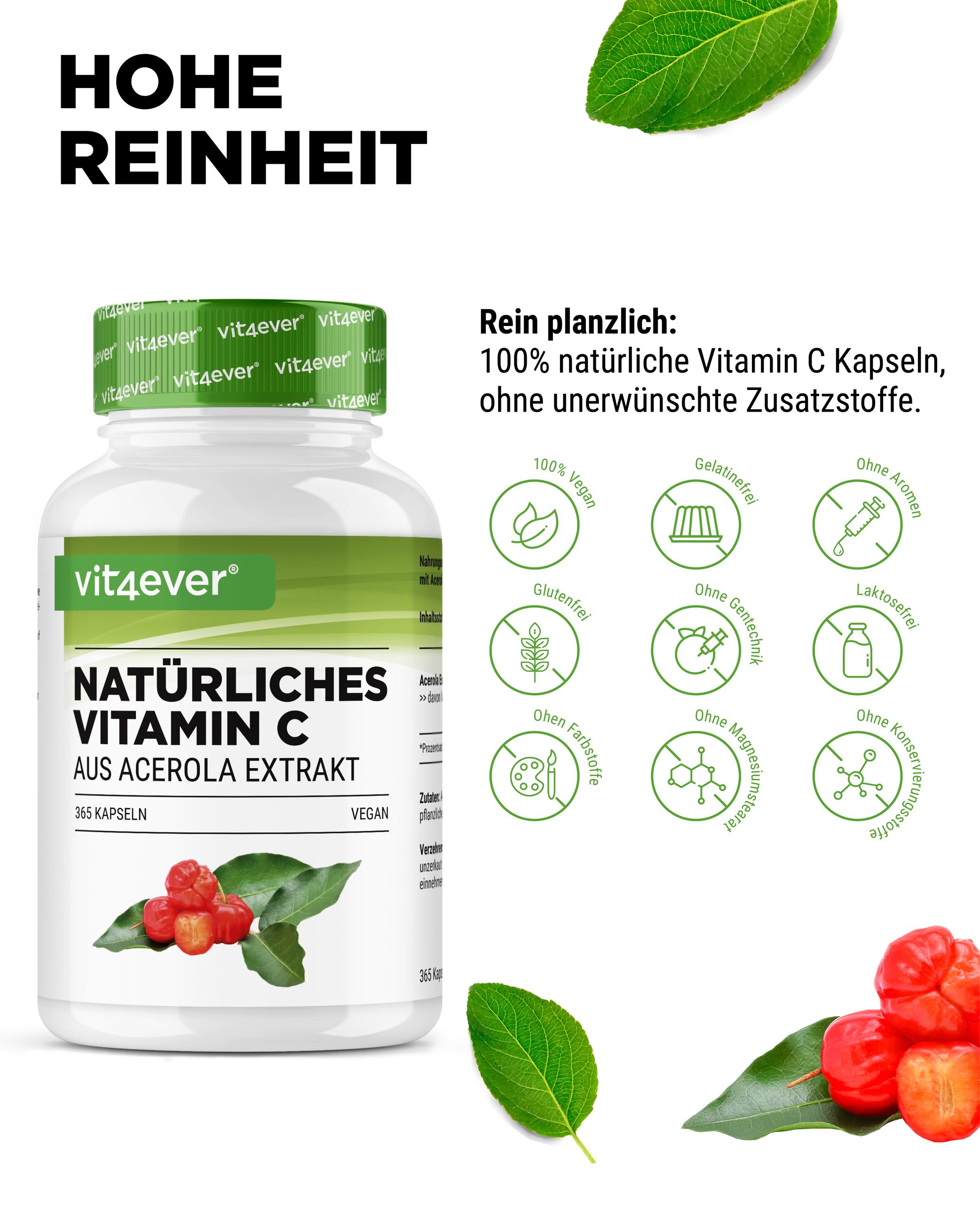 vit4ever Acerola Extrakt
