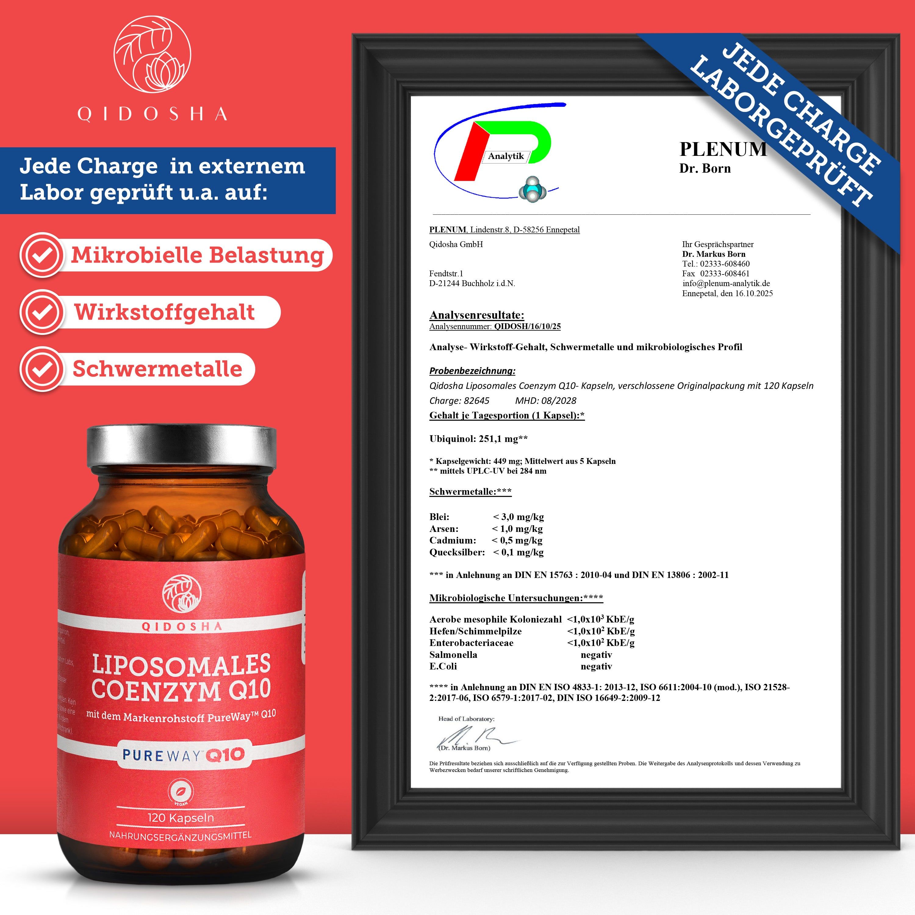 QIDOSHA Coenzym Q10 liposomal(PureWay™)