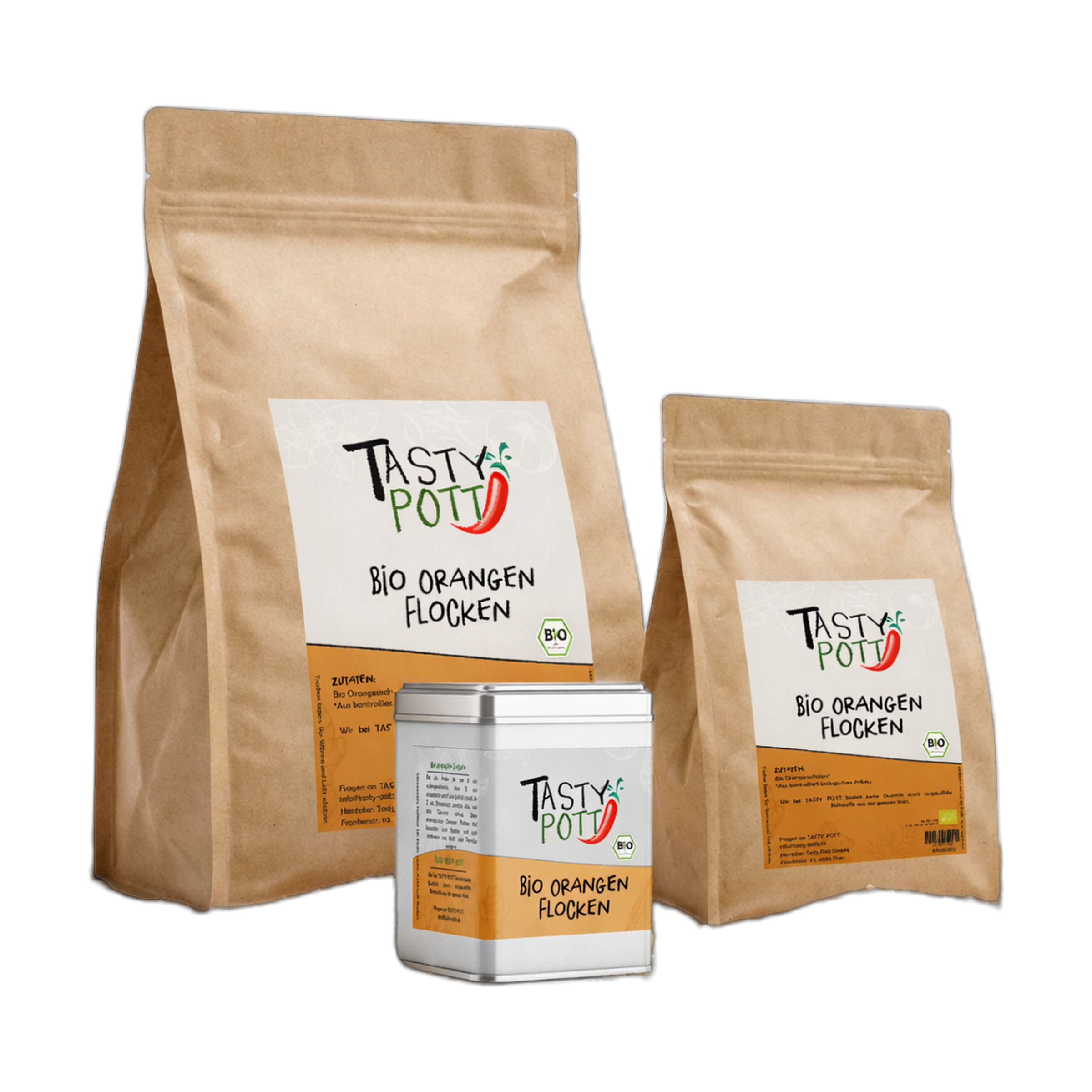 Tasty-Pott Tasty Pott Bio Orangenschalen Flocken 30 g
