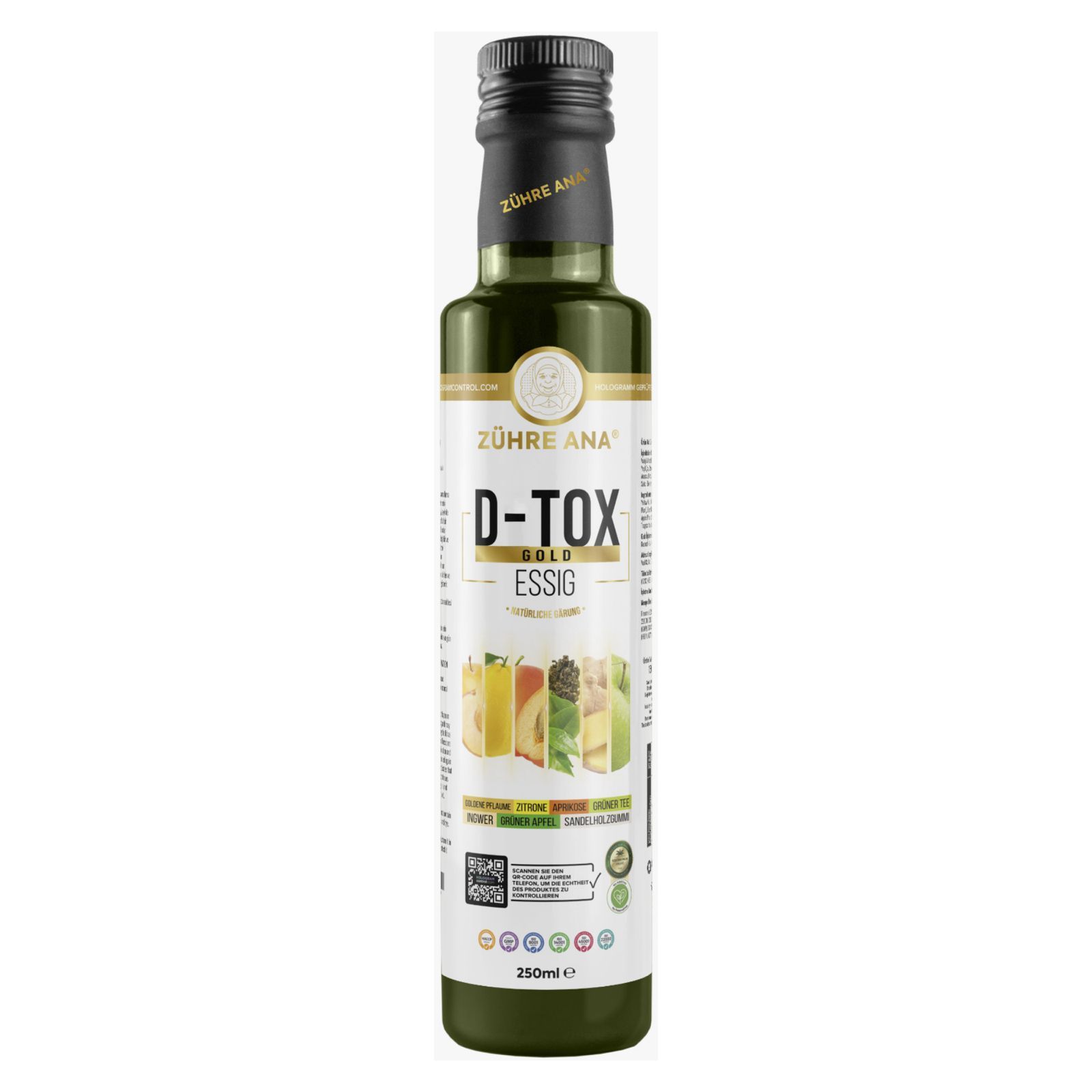 Zühre Ana D-tox Gold Essig