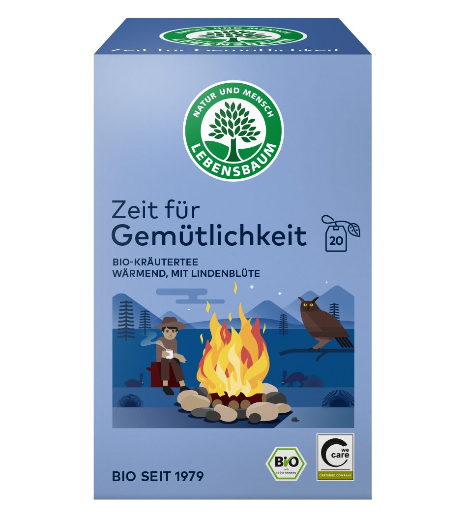 Bio Kräutertee Zeit für Gemütlichkeit von Lebensbaum 30 g Tee