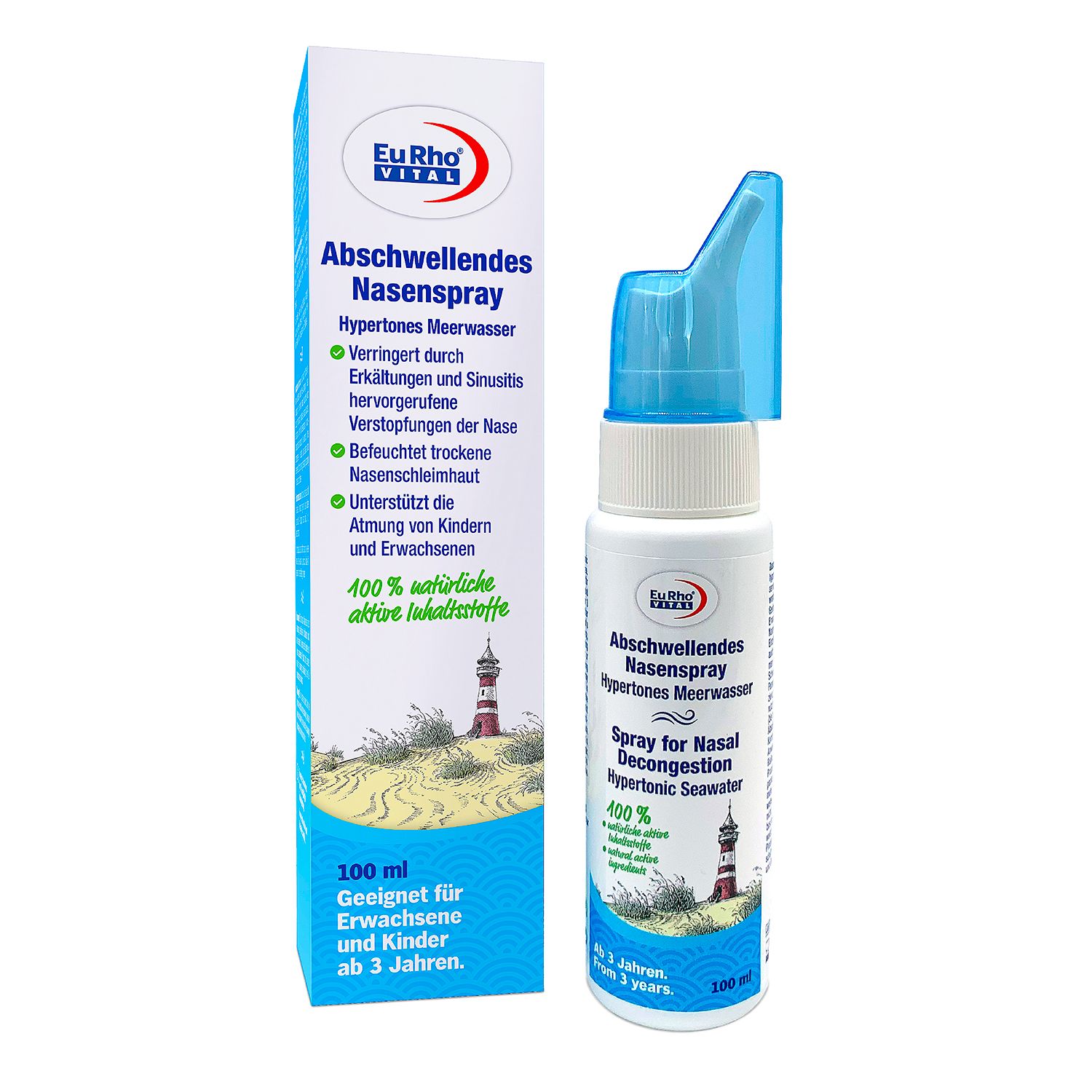 EuRho® Vital Abschwellendes Nasenspray 100 ml