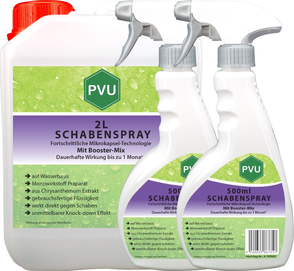 PVU Schabenspray 3 l Spray