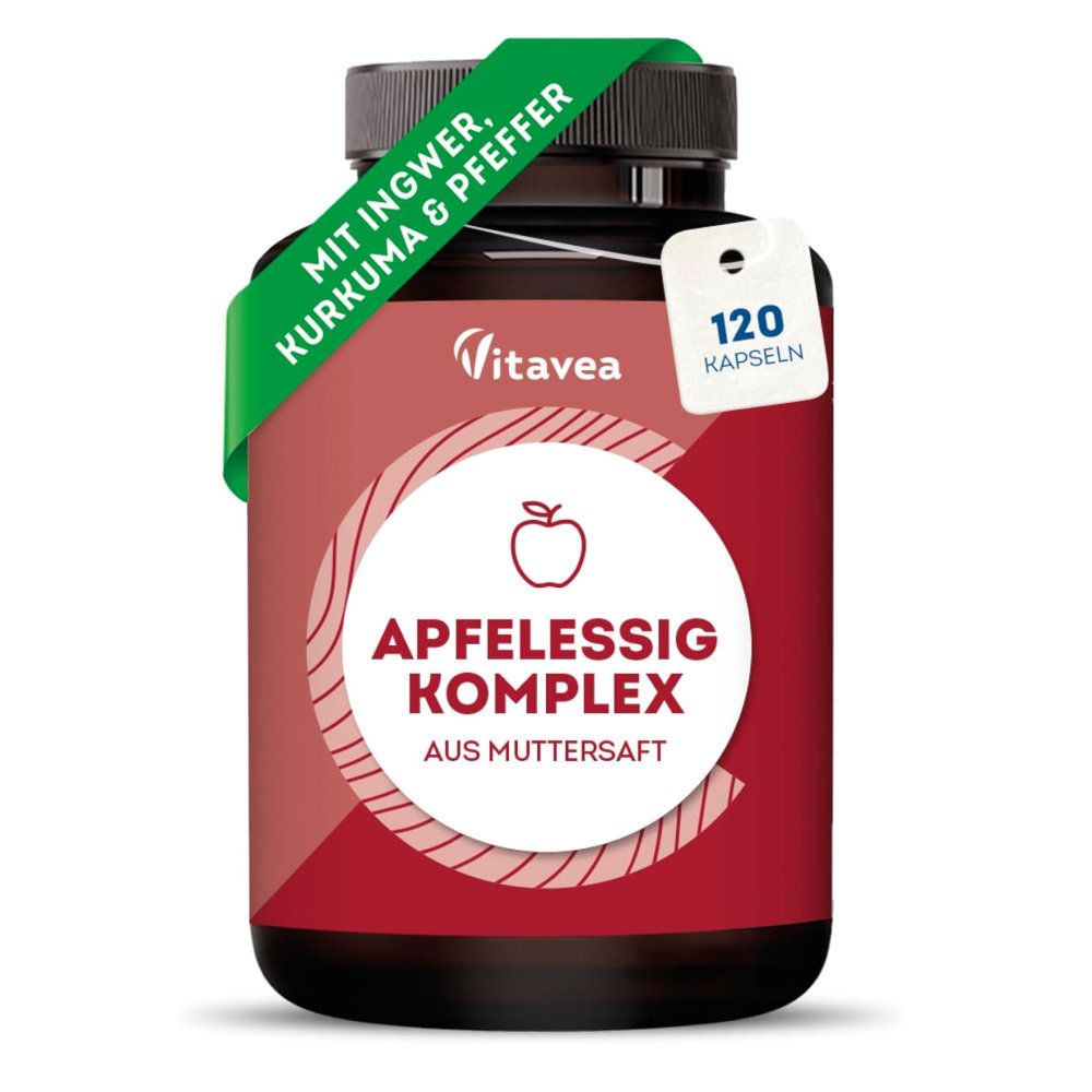 Vitavea Capsule di Aceto di Mele 1500 mg da succo madre