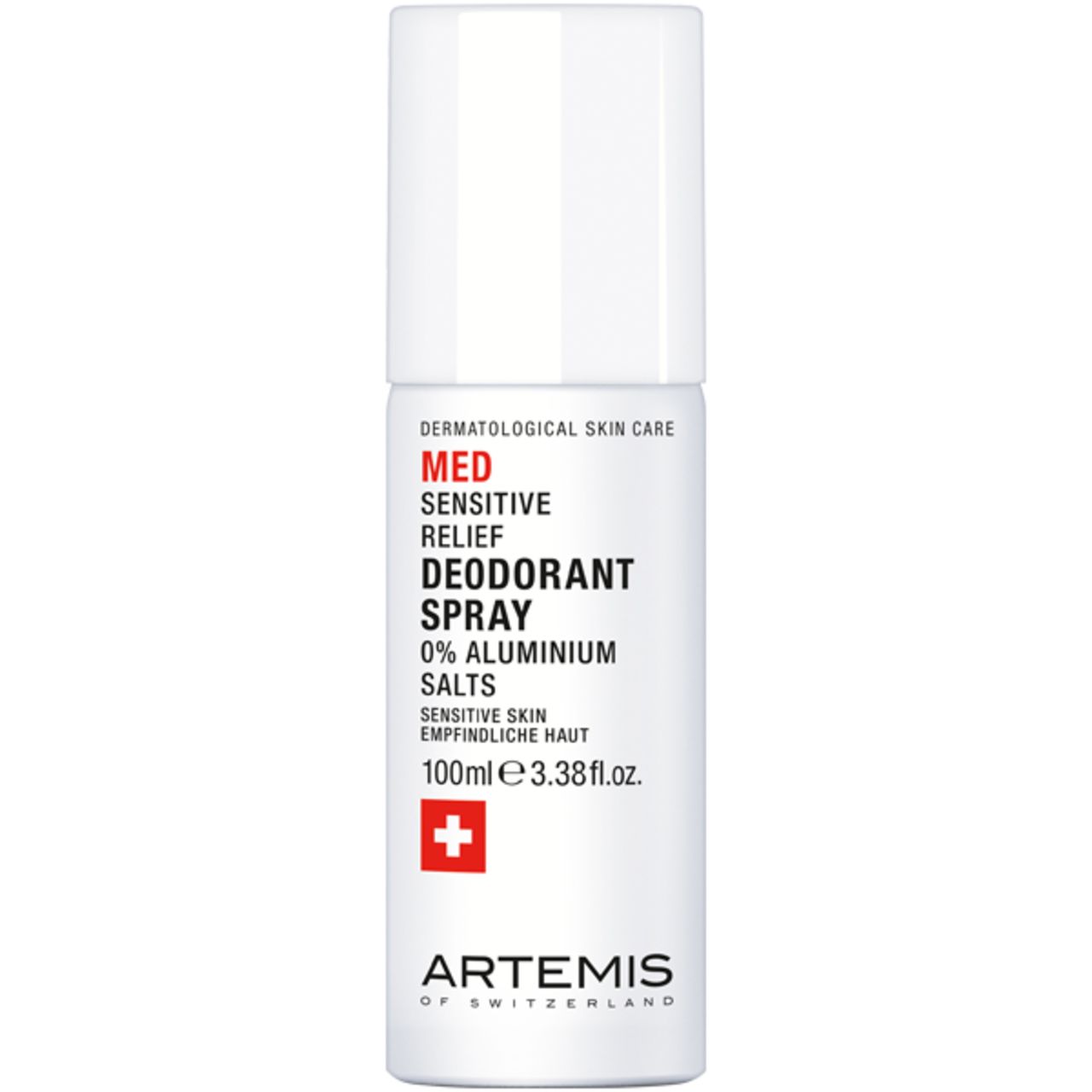 Artemis of Switzerland Med Sensitive Relief Deodorant Spray