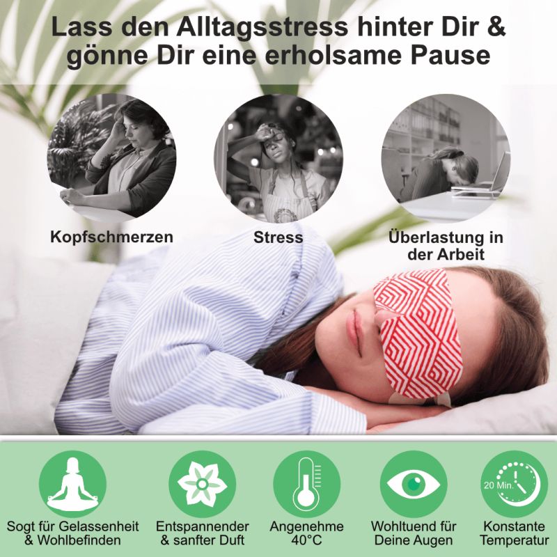 IEA Medical wärmende Augenmaske  - Kamille