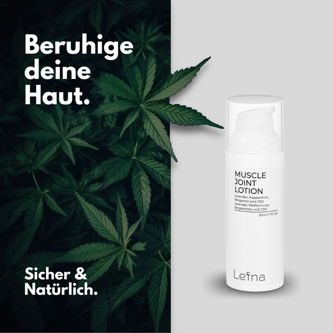 CBD Muscle & Joint Lotion | Lefna