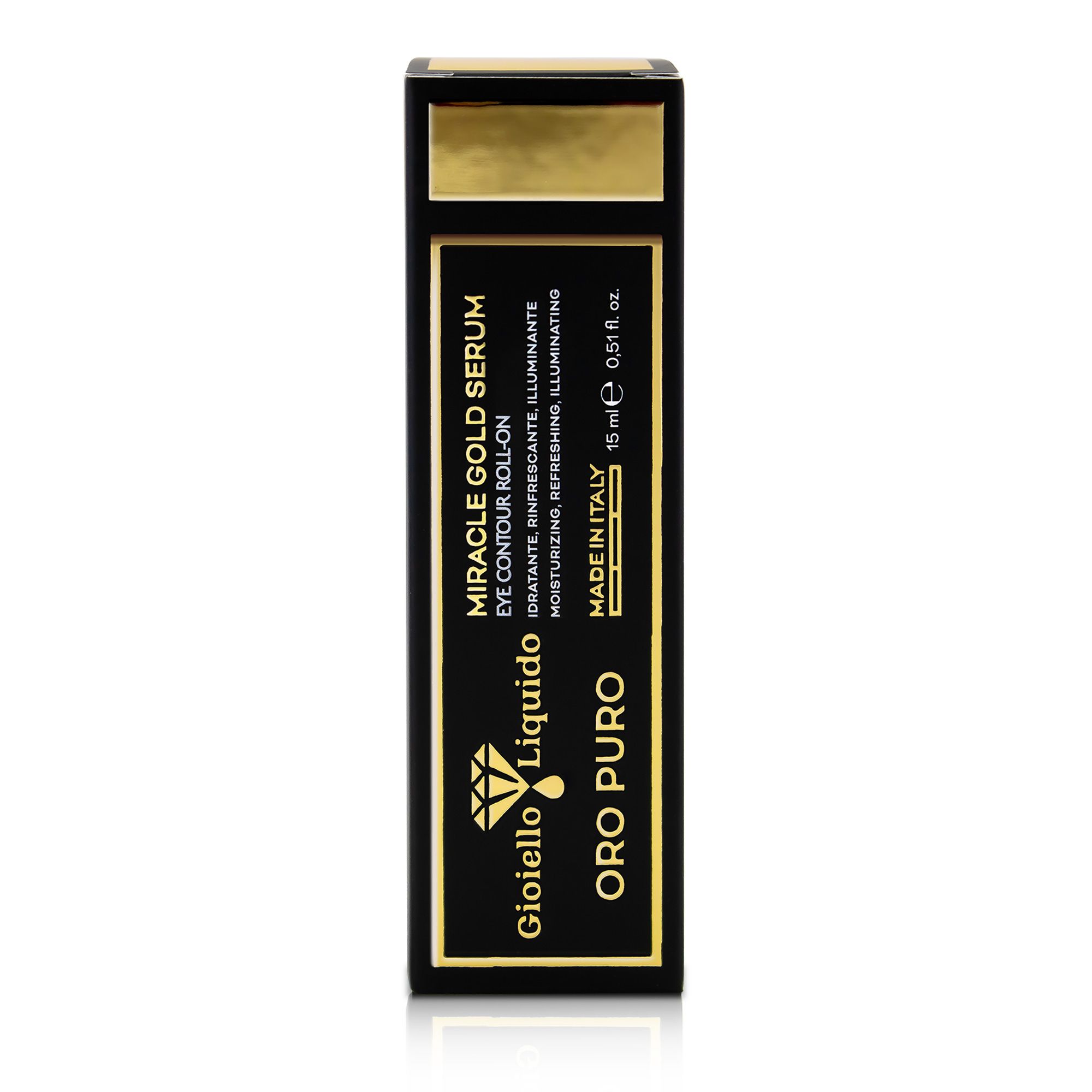 Gioiello Liquido Miracle Gold Serum Eye Contour Roll-on "Pure Gold"