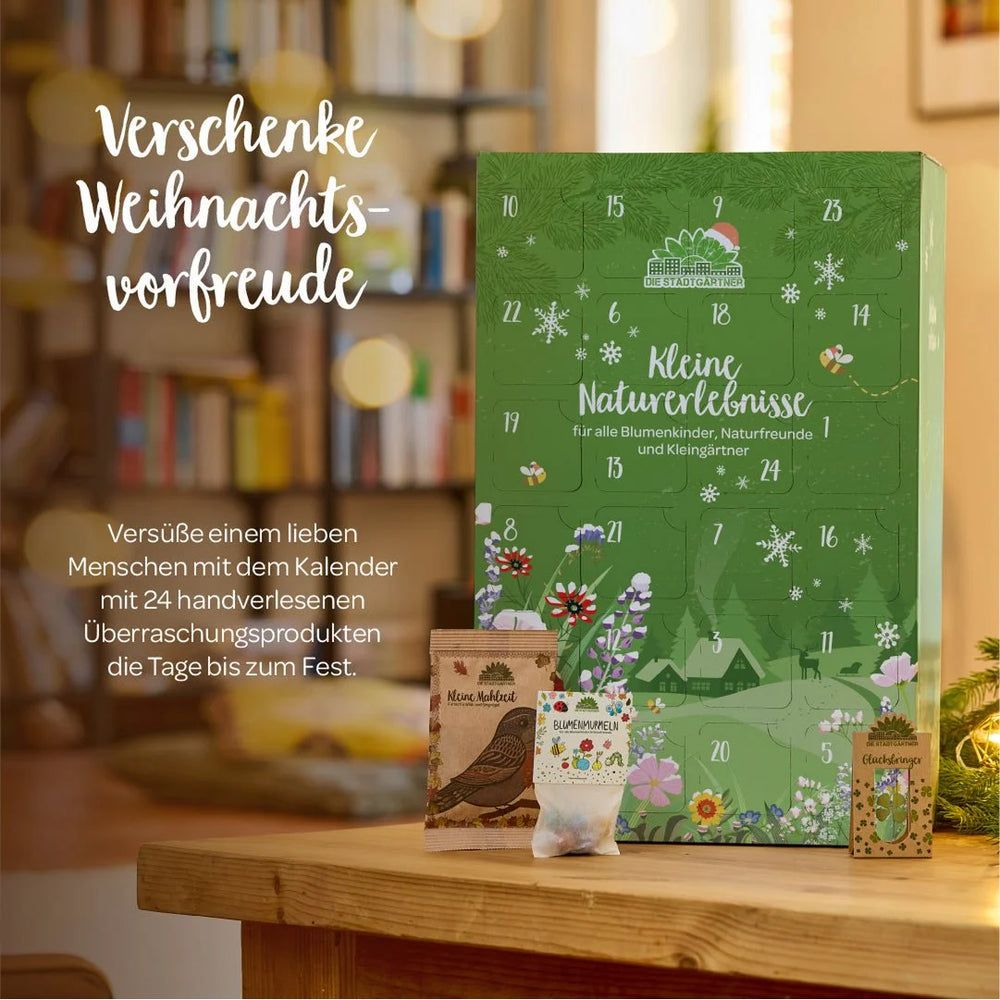 Die Stadtgärtner Adventskalender 2024 "Naturerlebnis"